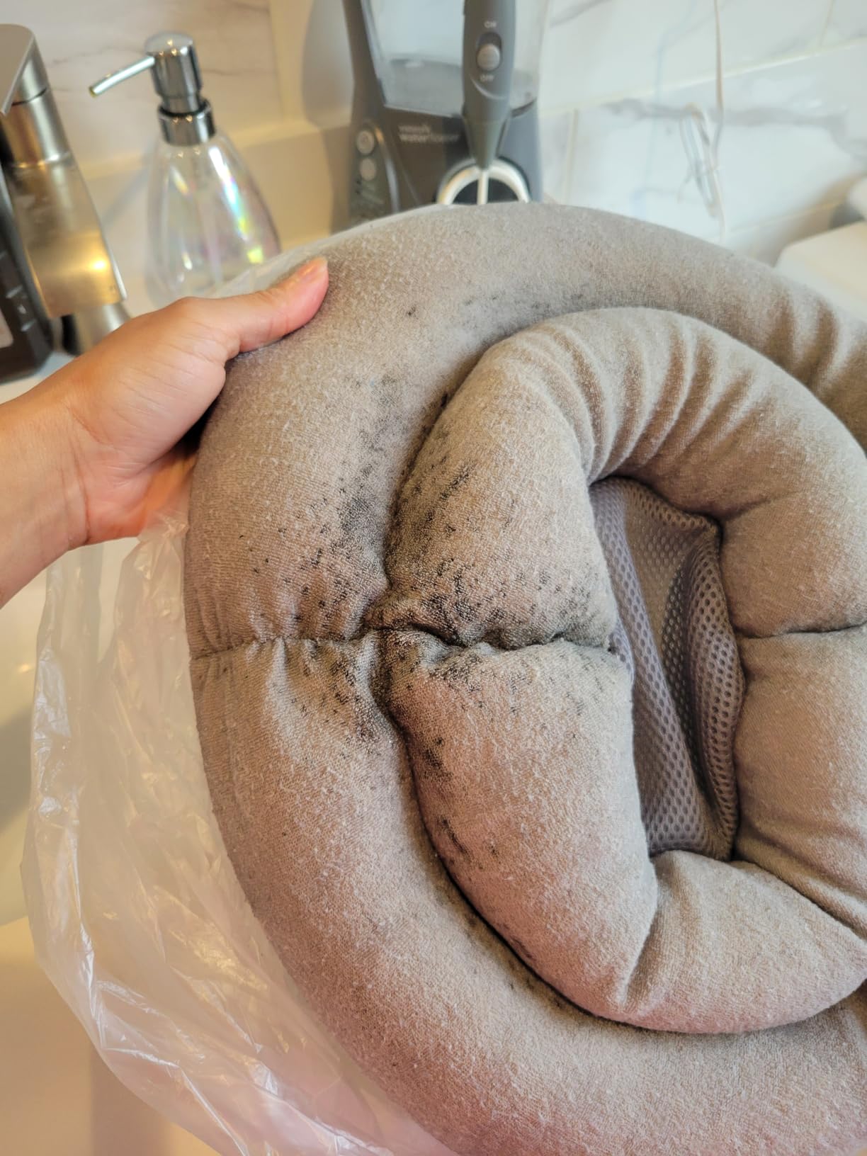 Skip Hop Soft Sink Baby Bath Tub, Moby, Grey customer photo 1
