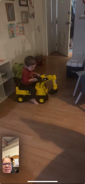 Best Ride On Cars CAT Excavator Push Car – Licensed Caterpillar Ride-On Digger Toy for Kids with Rotating Bucket & Under-Seat Storage – Construction Vehicle for Toddlers customer photo 2