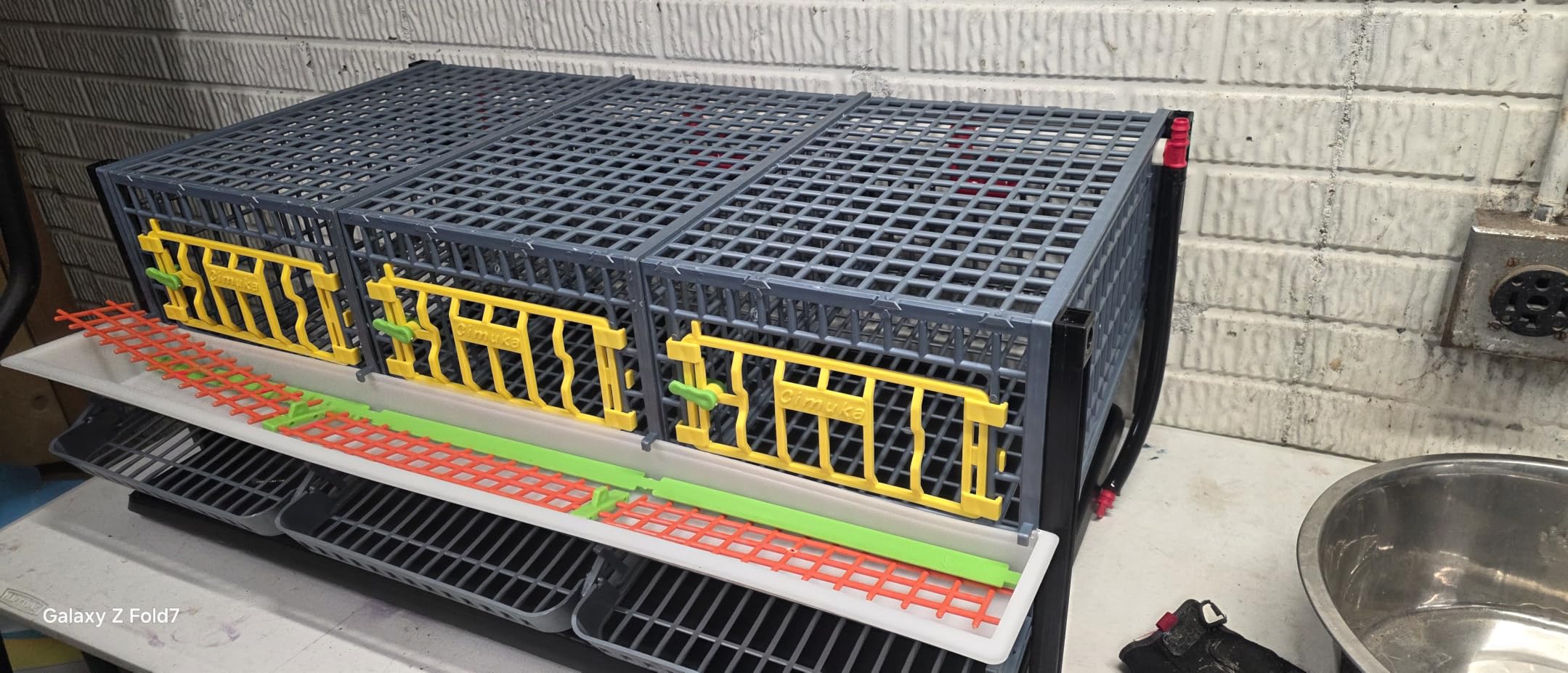 Hatching Time Quail Breeding Cage Indoor, 3 Section,1 Layer, Jumbo Flooring customer photo 1