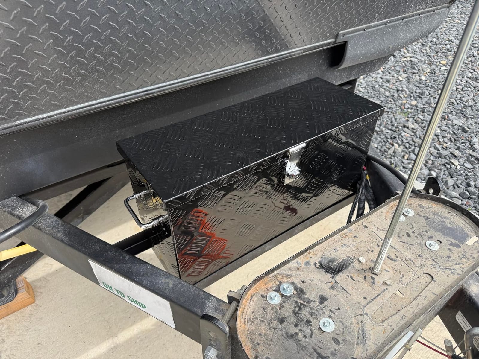 39''Inch Aluminum Trailer Tongue Tool Box (‎39