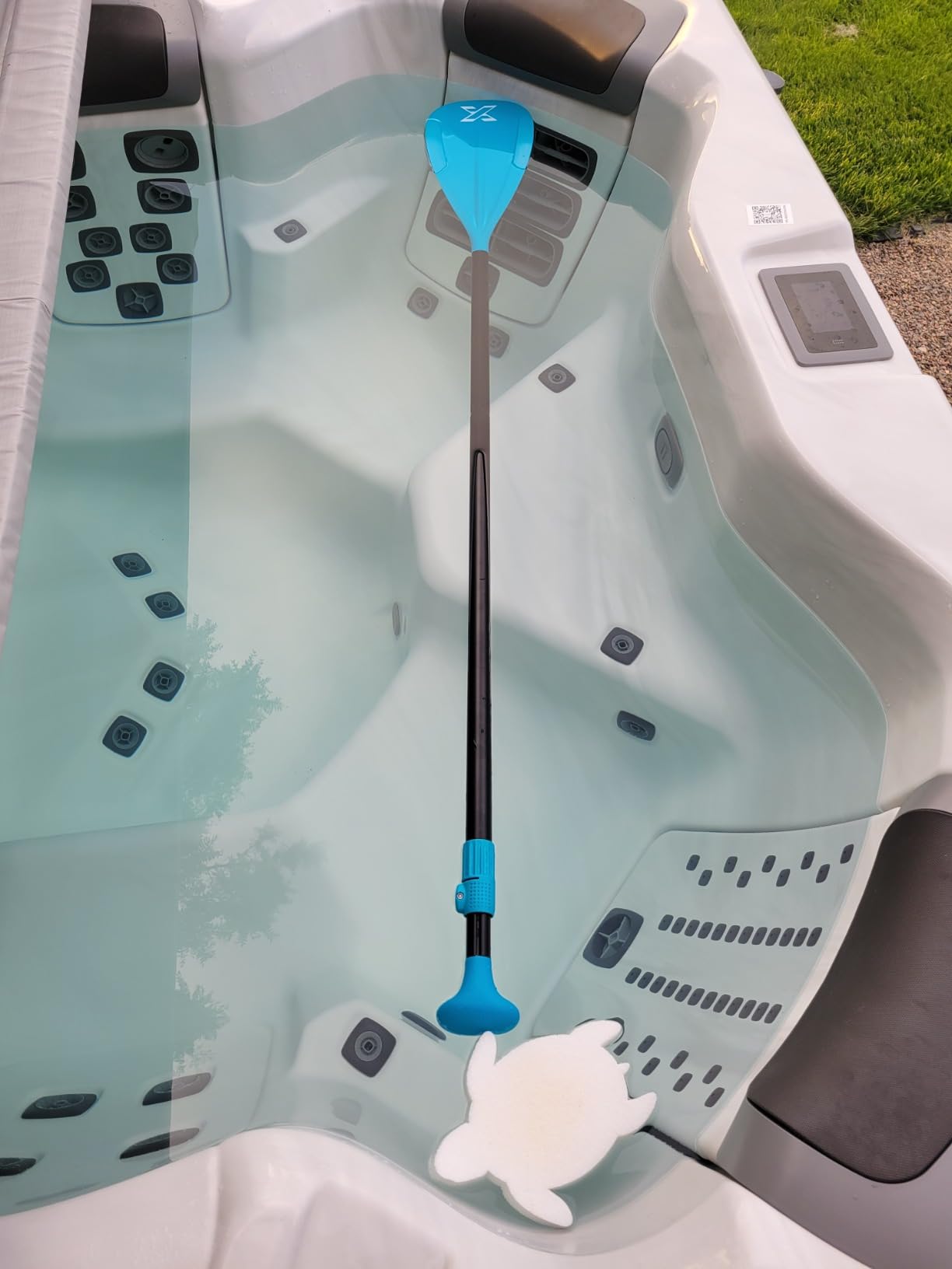 ZLX Paddle Board Paddle, 3 or 4 Piece Adjustable SUP Paddle, Detachable Floating Kayak Paddles, Lightweight Oar with Premium Durable Fiber Blade, for Paddleboard, Surfing, Water Sports Enjoyment customer photo 1
