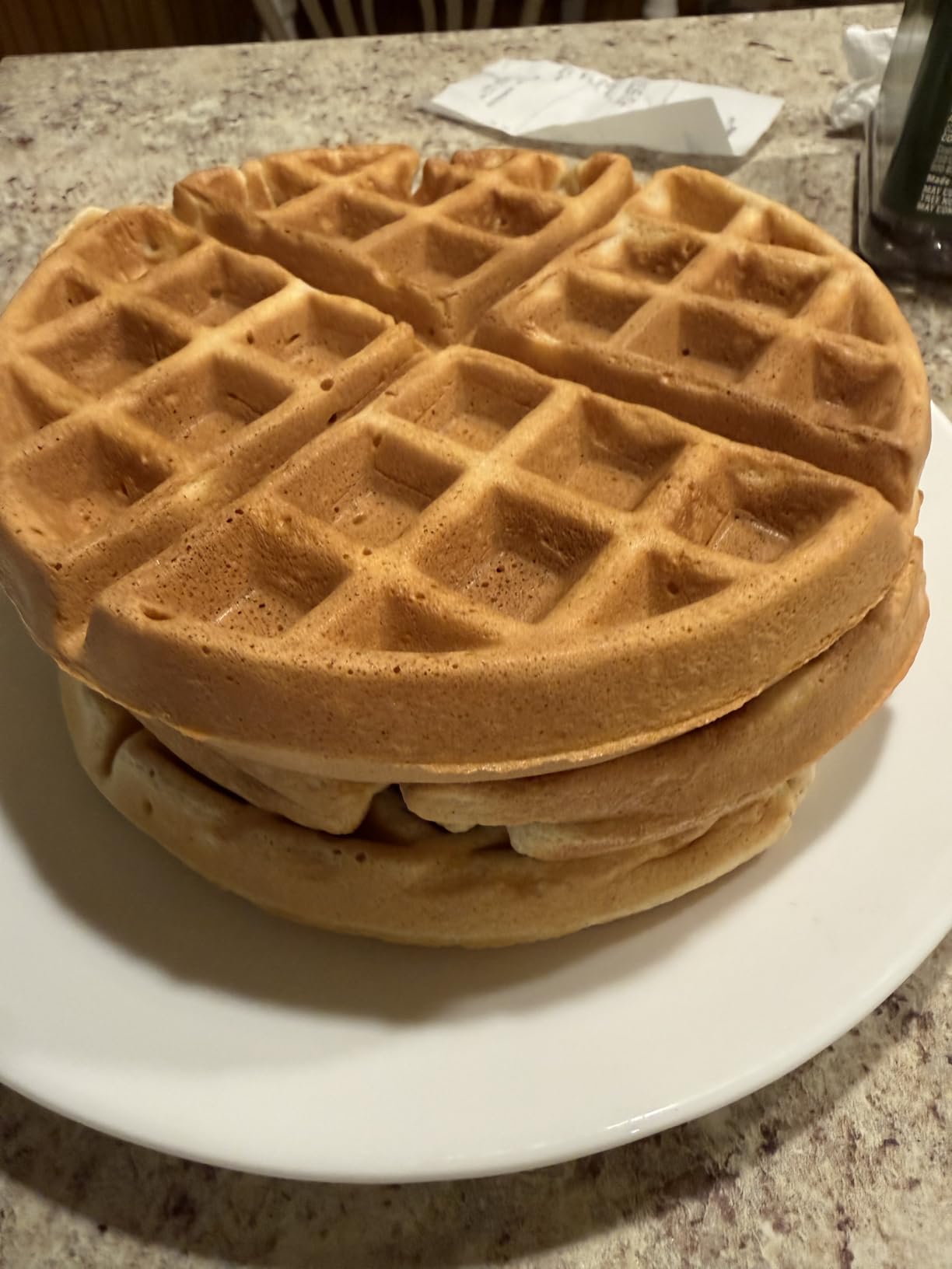 bella Fits-Anywhere™ Flip-n-Store Non-Toxic, Belgian Waffle Maker, Oatmilk customer photo 1