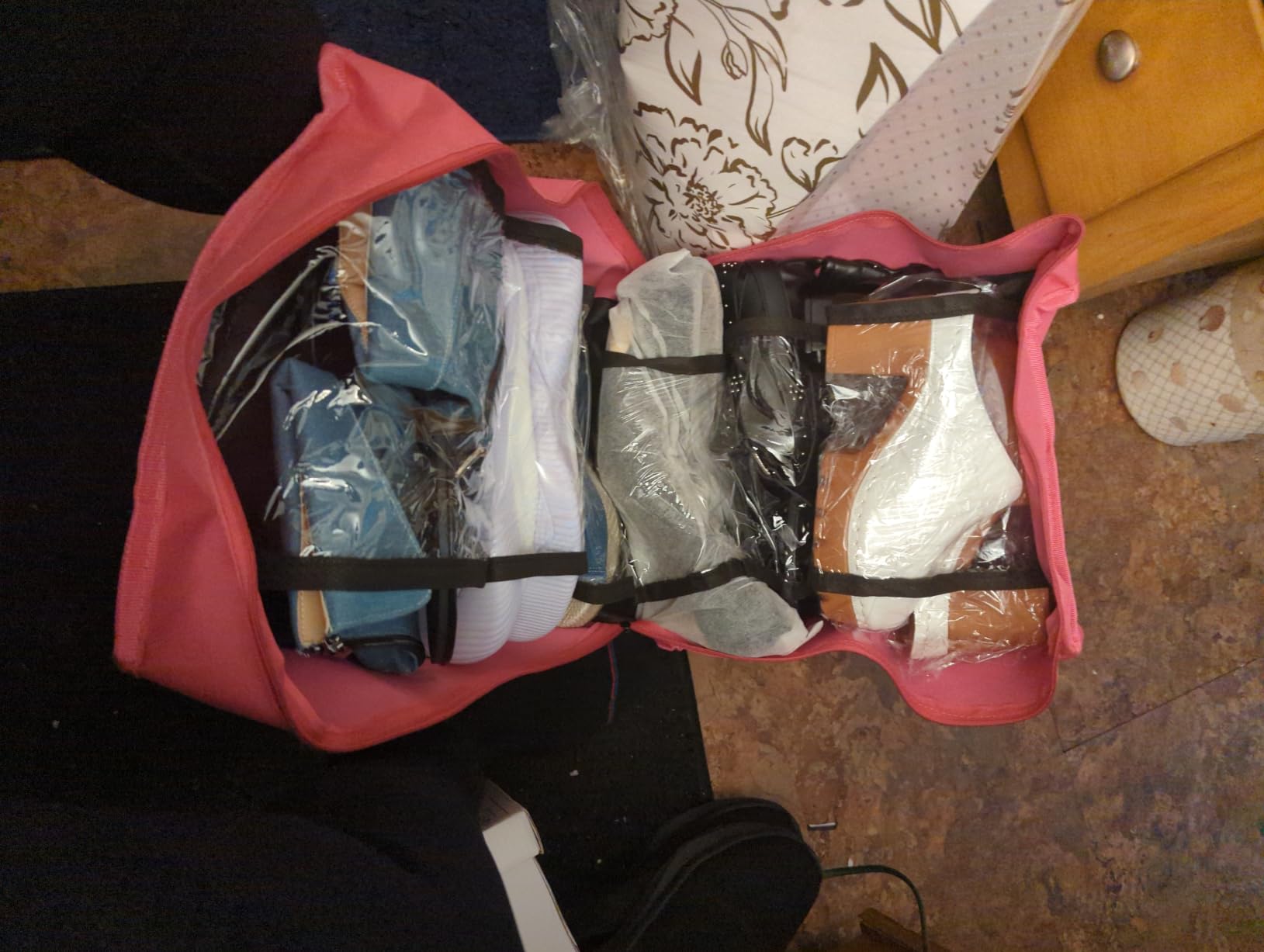 Shoe Bag for Travel, Portable Storage Organizer for Women and Men customer photo 2