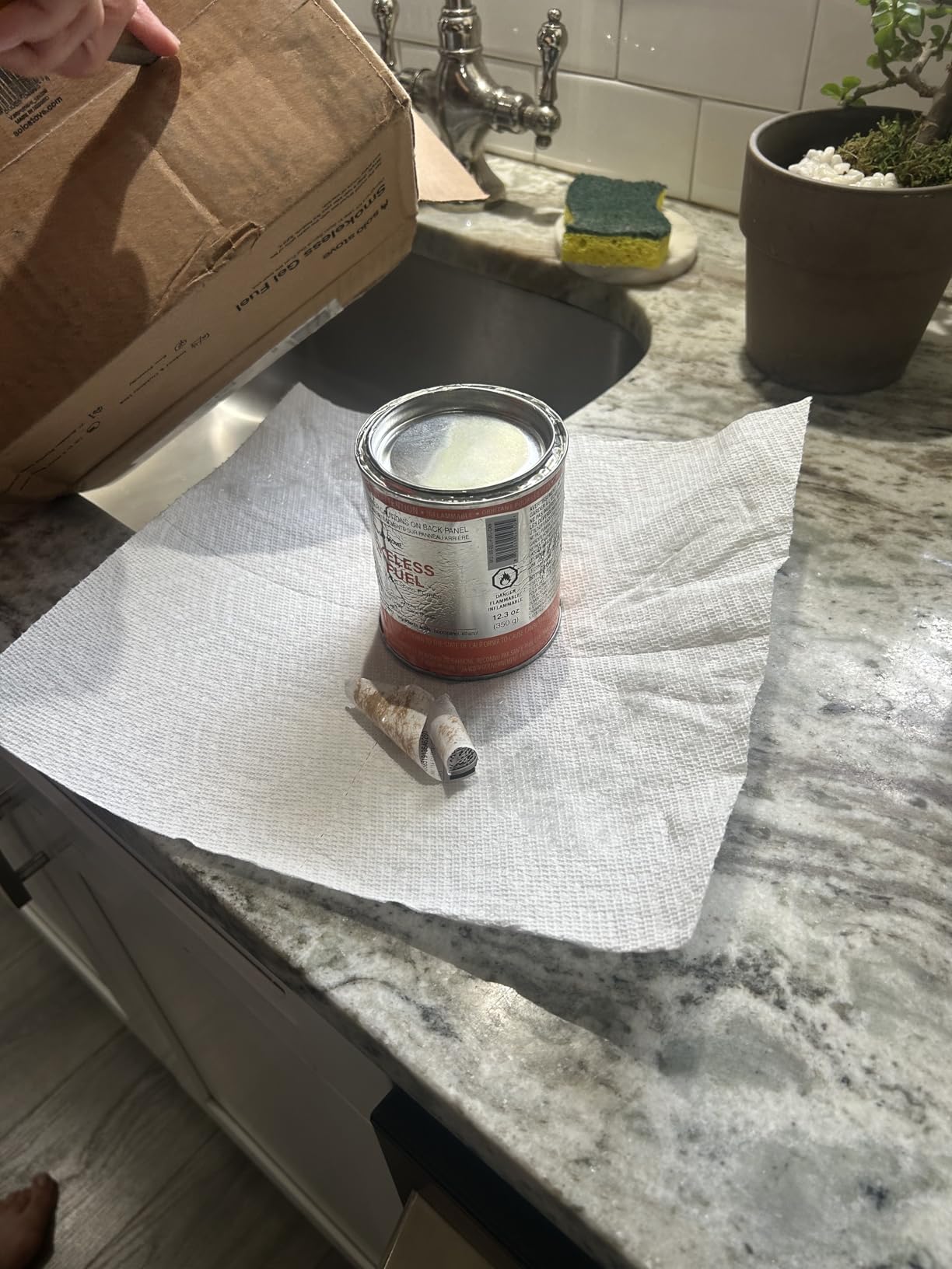 Solo Stove Pure Gel Fuel Can 12.3 oz Pack of 6 | Indoor & Outdoor Fire Fuel customer photo 2