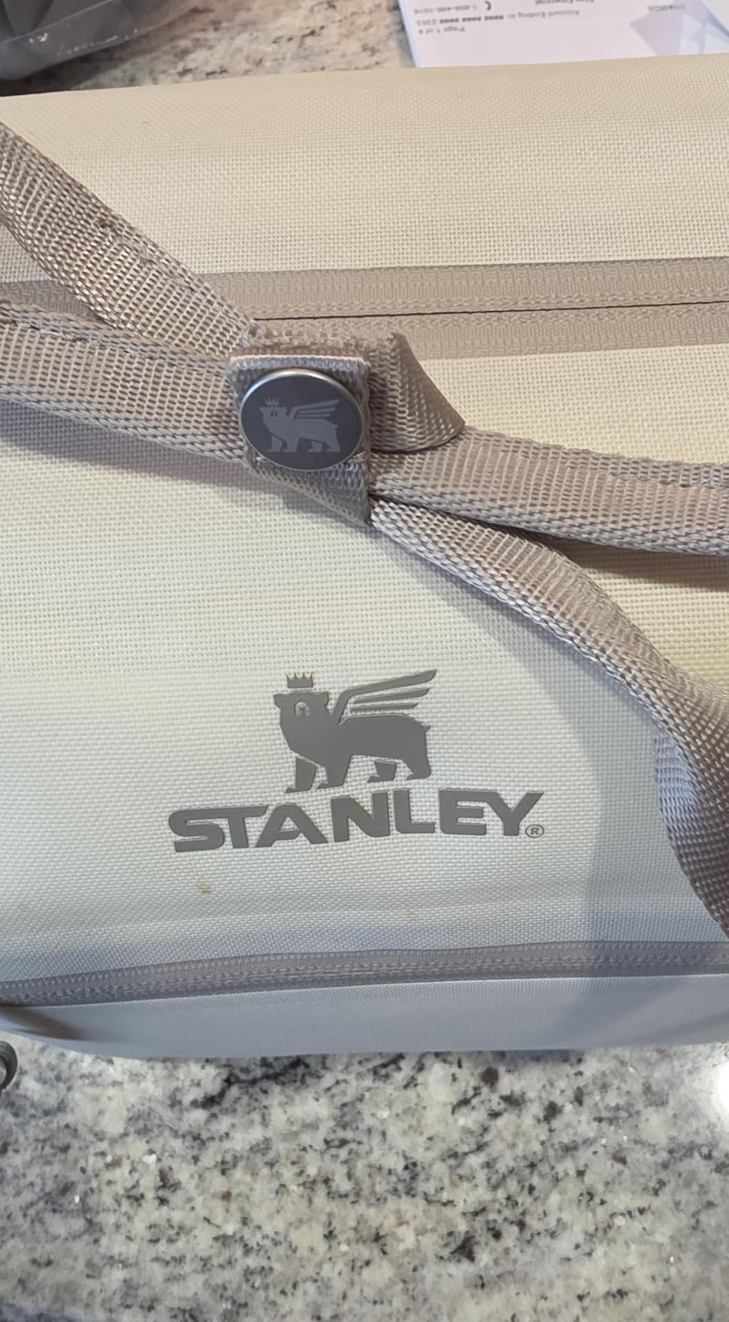 STANLEY Julienne Soft Cooler Bag, 7.4 qt, Black, Insulated Travel Bag with Zipper, BPA-Free customer photo 2