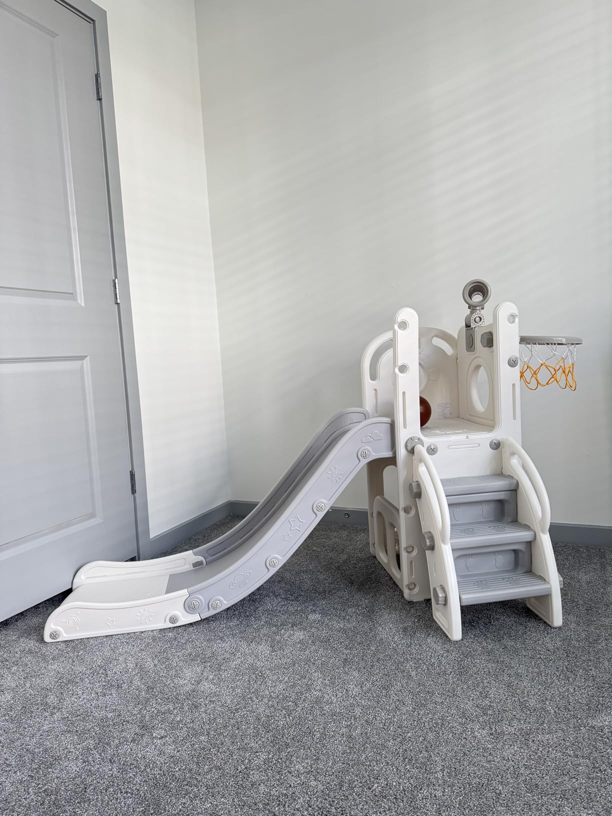 Babytronic 6-in-1 Toddler Slide for Kids 1-3, Baby Indoor Climber Playset customer photo 2