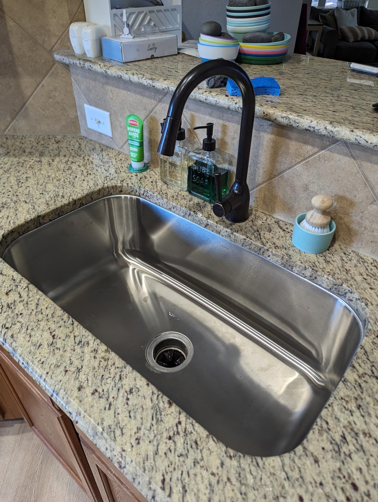 KRAUS Stainless Steel 32 in 18 Gauge Undermount Kitchen Sink KBU44 customer photo 1