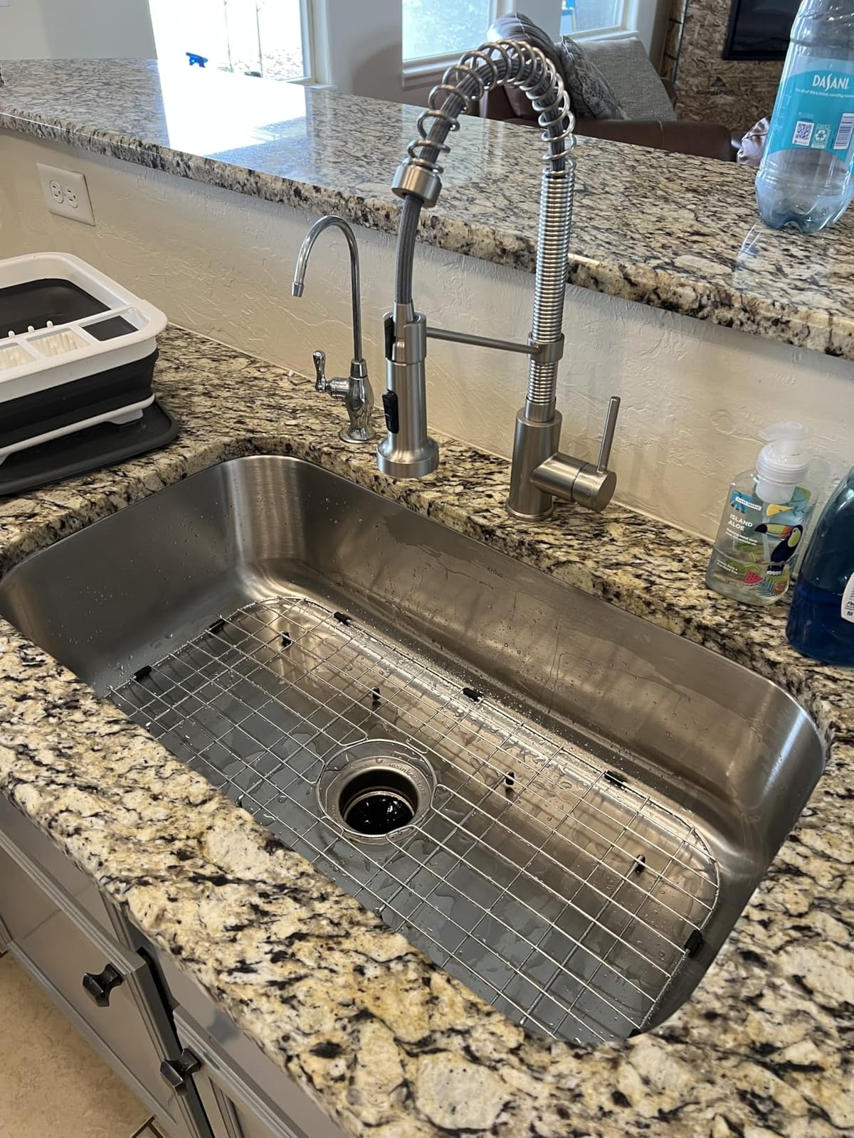 KRAUS Stainless Steel 32 in 18 Gauge Undermount Kitchen Sink KBU44 customer photo 2