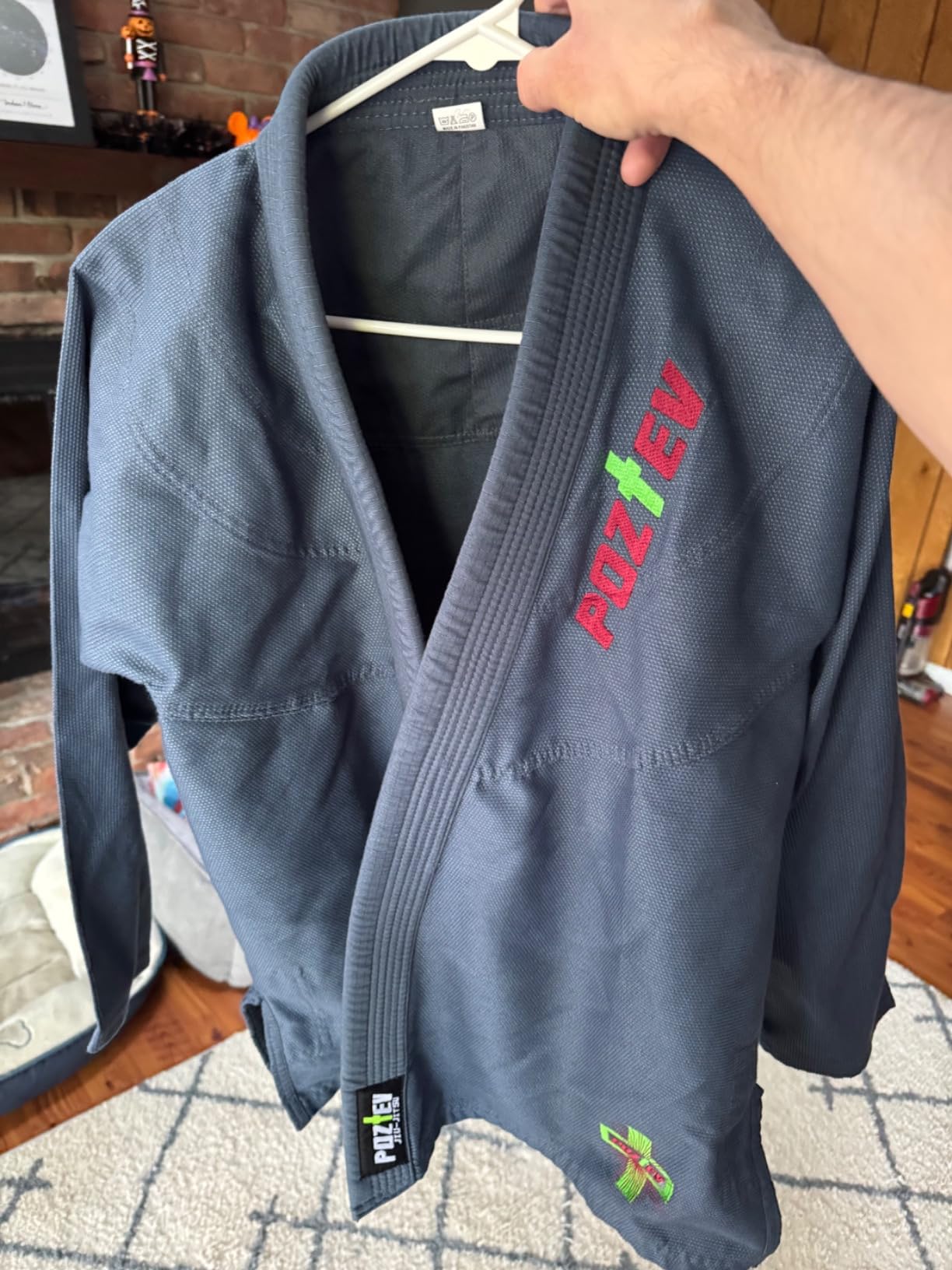 Brazilian Jiu Jitsu Gi for Men & Women BJJ Gi Grappling Kimonos Preshrunk Lightweight Fabric Martial Arts Uniform customer photo 2
