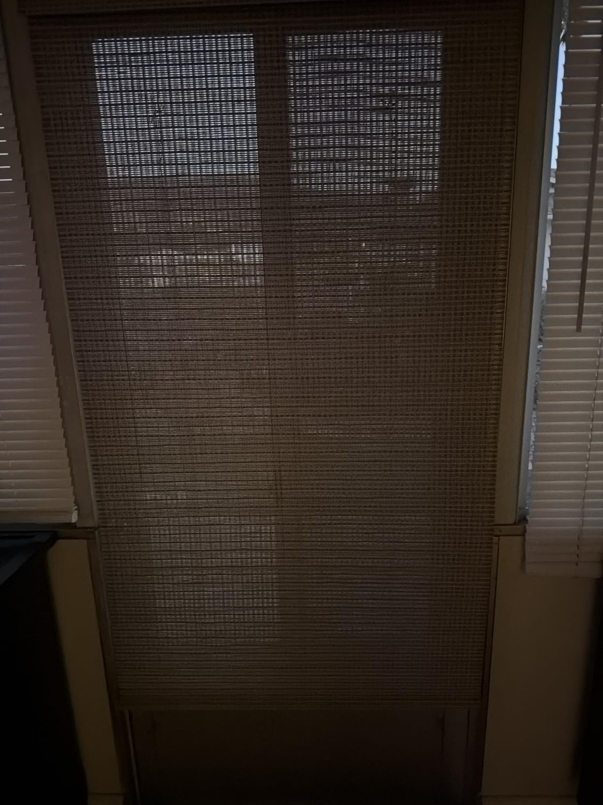 LazBlinds Cordless Bamboo Roman Shades, 35x64, Highfield Teak customer photo 2