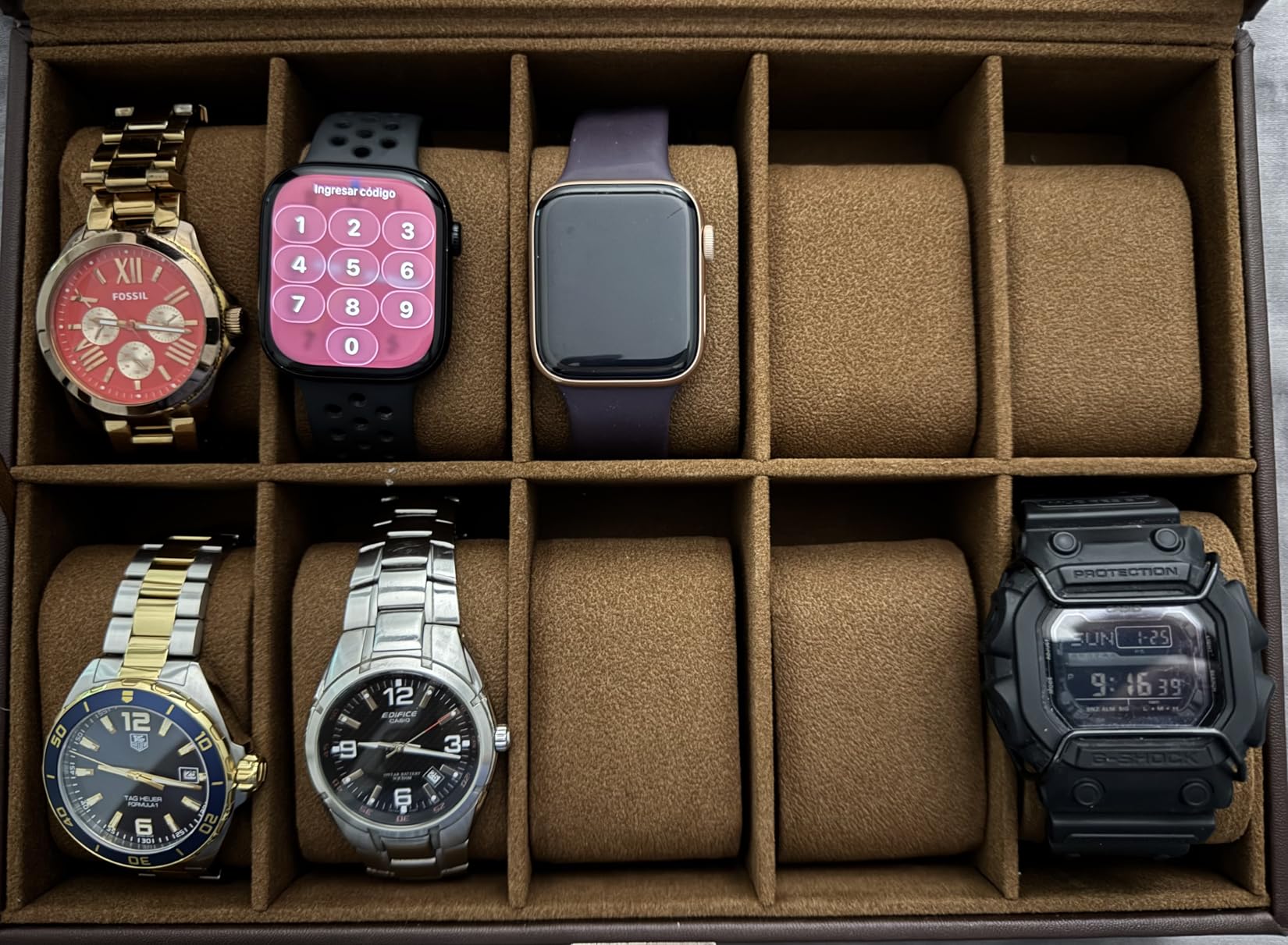 ProCase Watch Box, Single Mens Watch Display Case, 1 Slot, Black customer photo 2