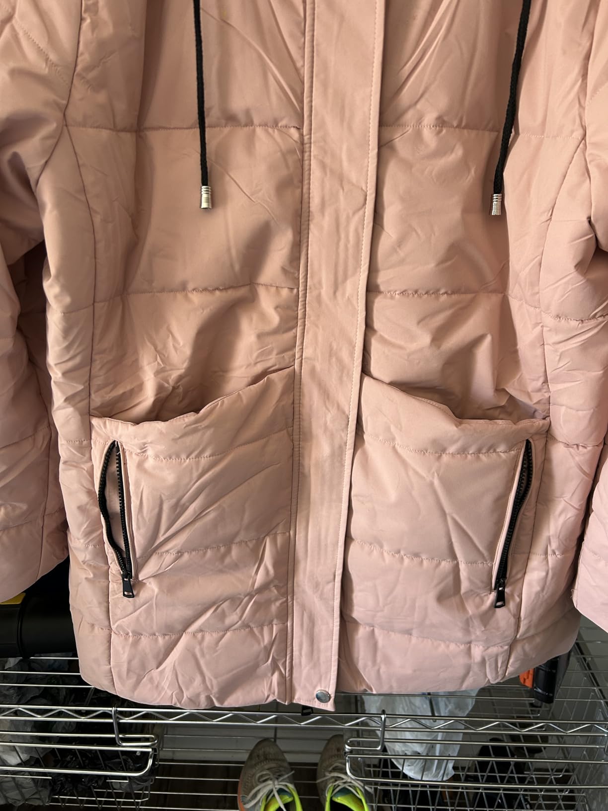 MOERDENG Women's Warm Winter Puffer Coat Waterproof Long Down Jacket customer photo 1