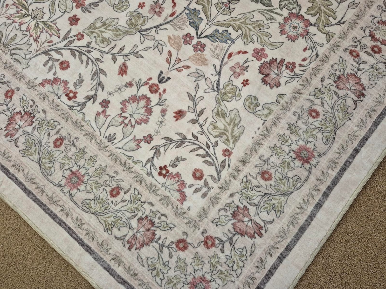 Living Room Area Rugs 10x14: Extra Large Carpet Soft Distressed Oriental customer photo 1