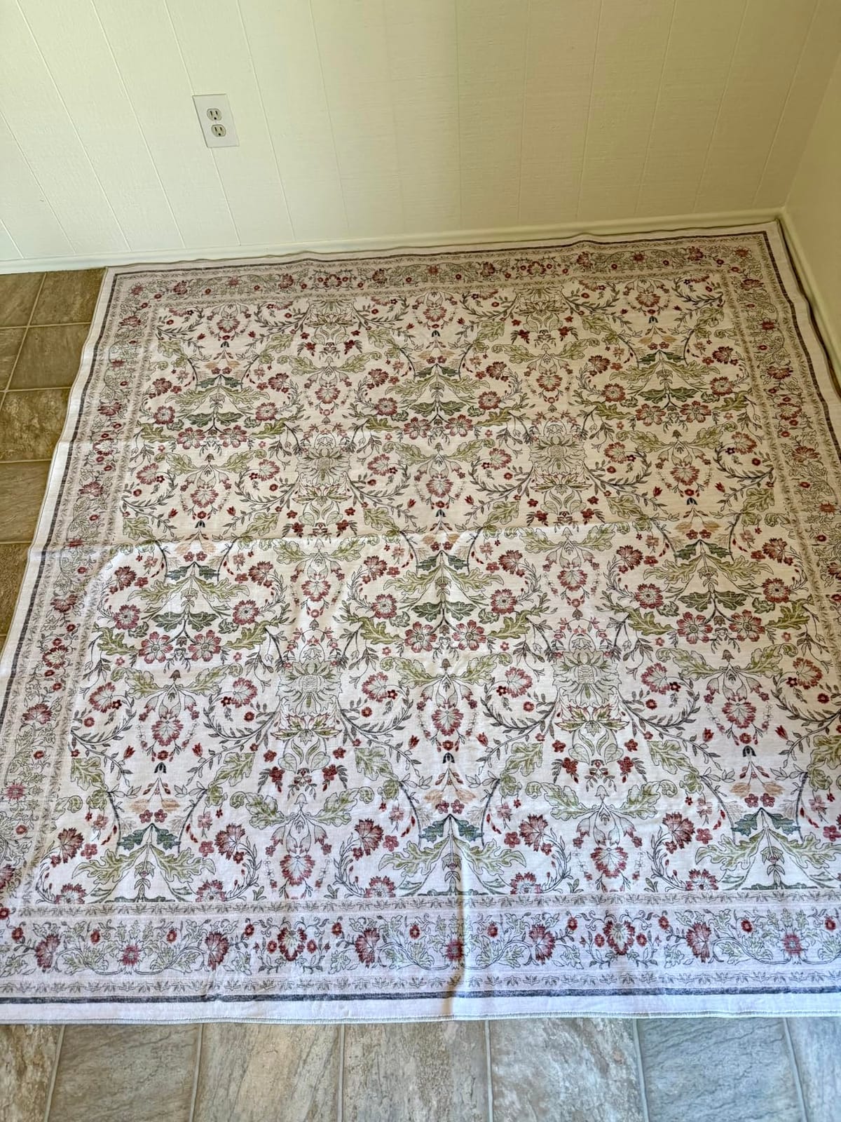 Living Room Area Rugs 10x14: Extra Large Carpet Soft Distressed Oriental customer photo 2