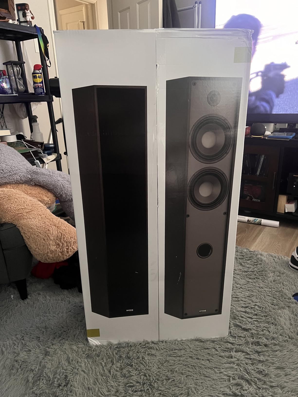 Dayton Audio Classic T65 Floor-Standing Tower Speaker Pair (Black) customer photo 2