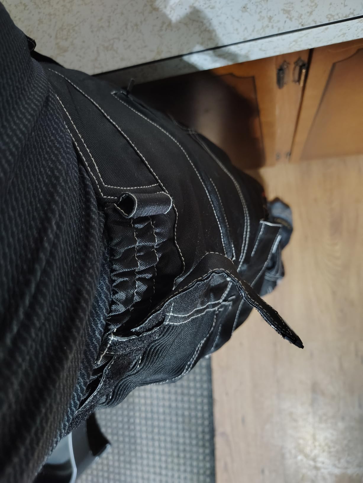 JAG Motorcycle Protective Pants with Armor, Water-Resistant Cordura Fabric customer photo 1