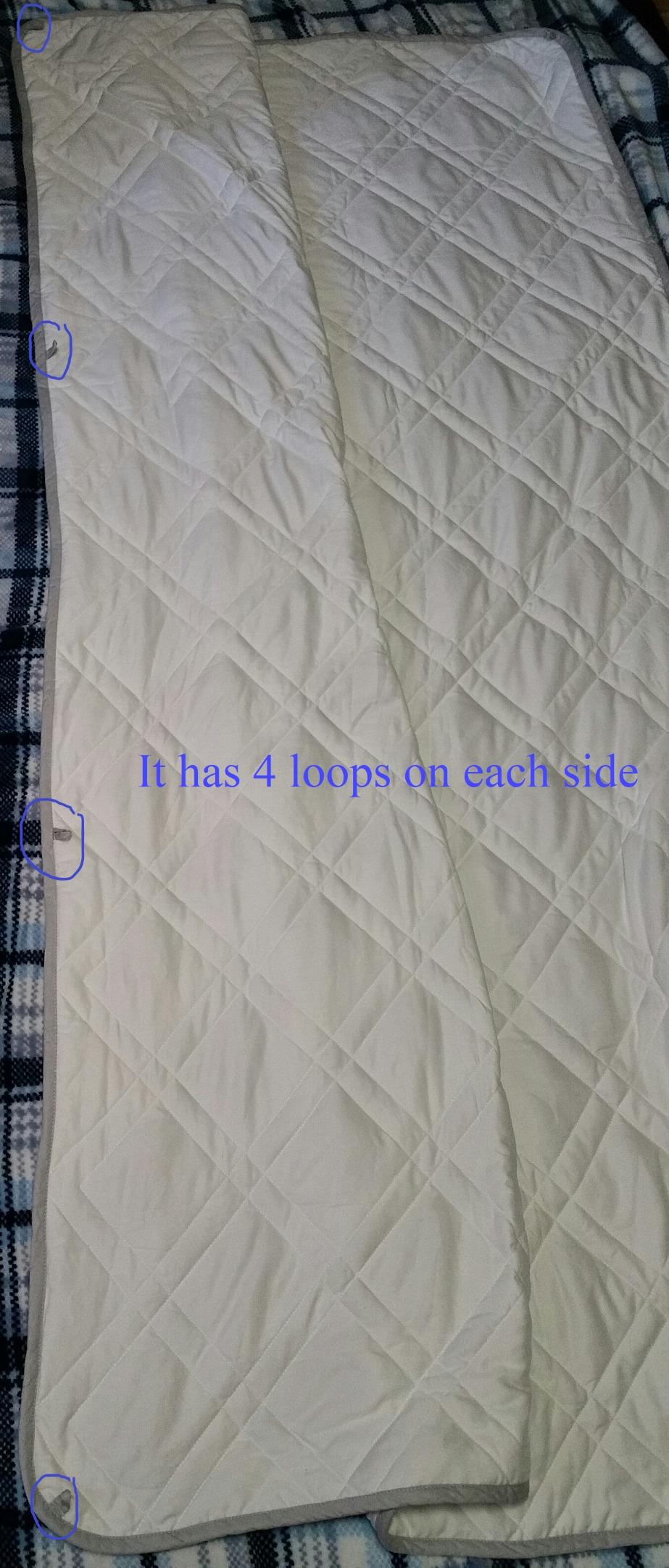 Aricove King Size Weighted Blanket, 22lbs, Cooling Weighted Blankets for Adults, Silky Soft Bamboo Viscose, 88x104 inches, Machine Washable, White customer photo 1