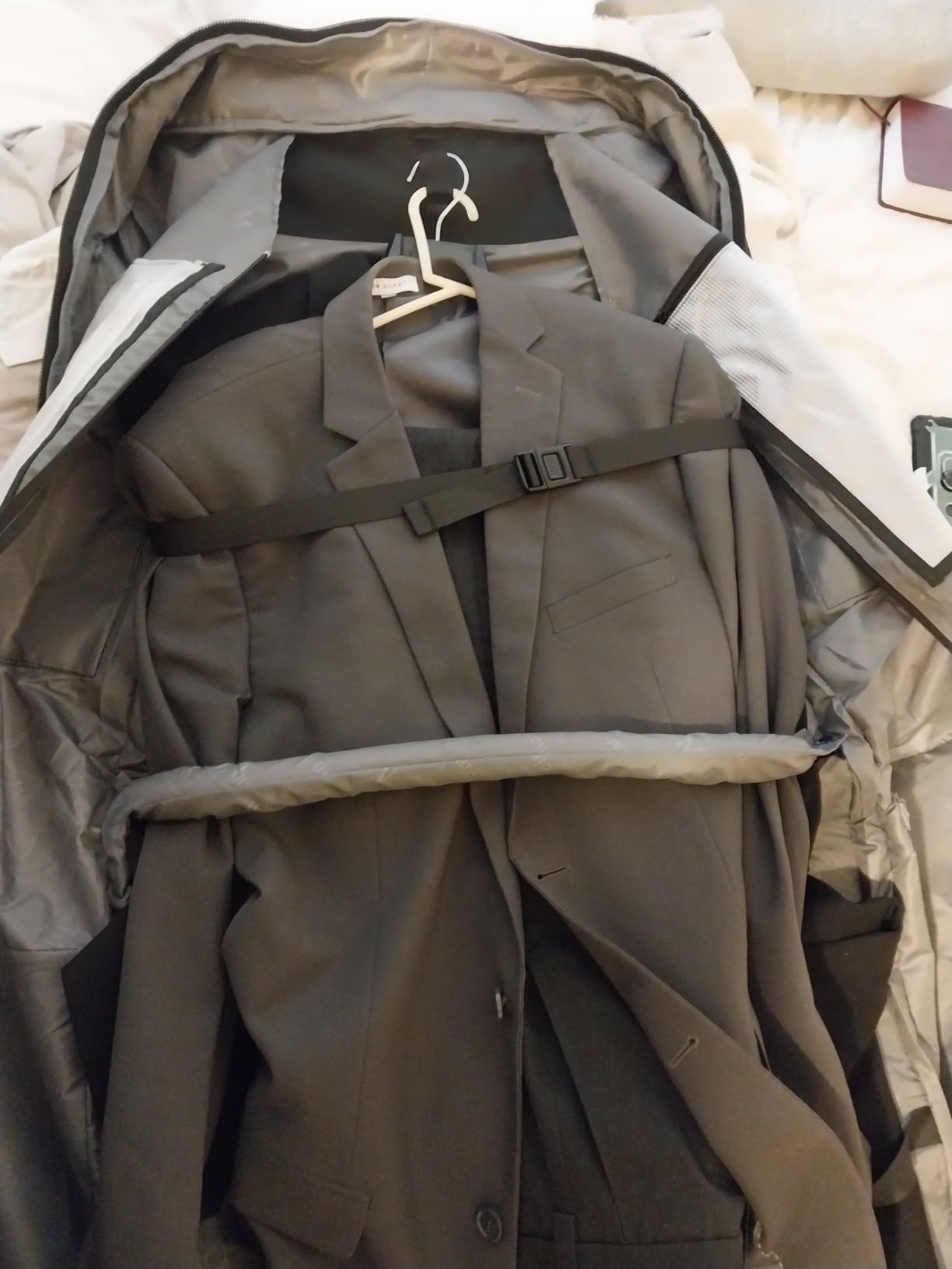 MATEIN Mens Garment Bags for Travel, Large Travel Suit Bag Up to 7 Suits customer photo 2