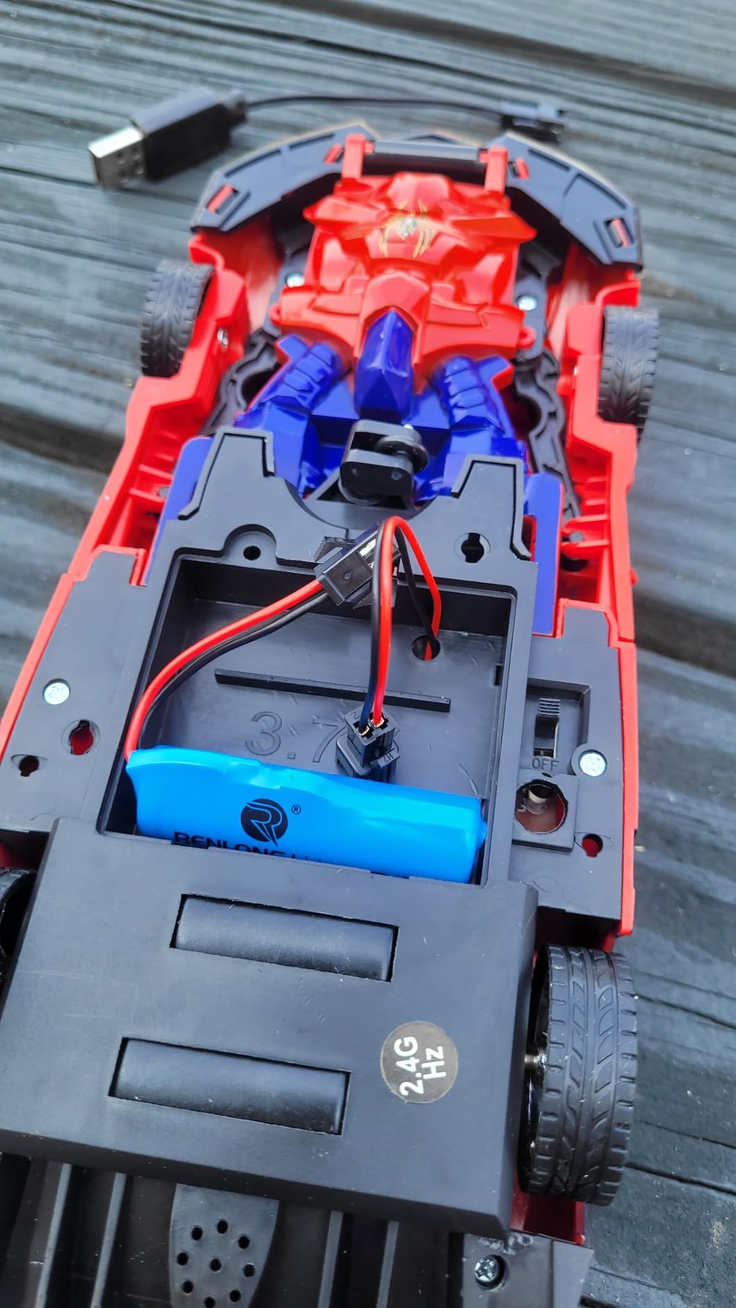 BLUEJAY Transform RC Cars for Boys 3-12, 2.4Ghz Remote Control Car customer photo 2