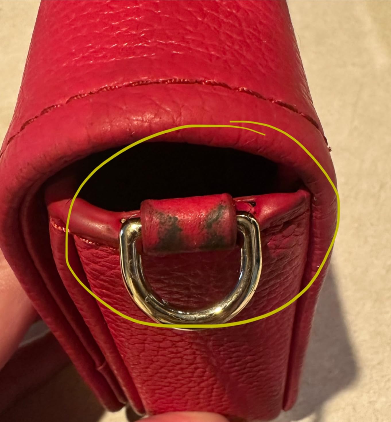 Marc Jacobs Women's The Leather Mini Bag customer photo 1