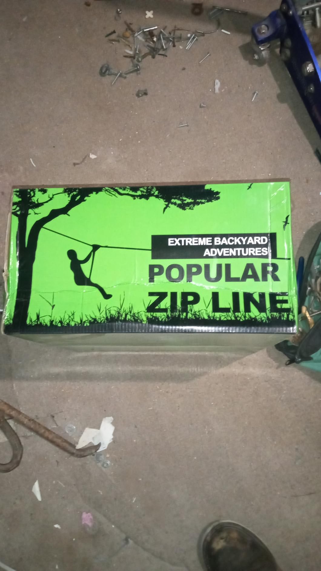 X XBEN Zip line Kits for Backyard 65FT, Ziplines for Kids and Adults customer photo 2