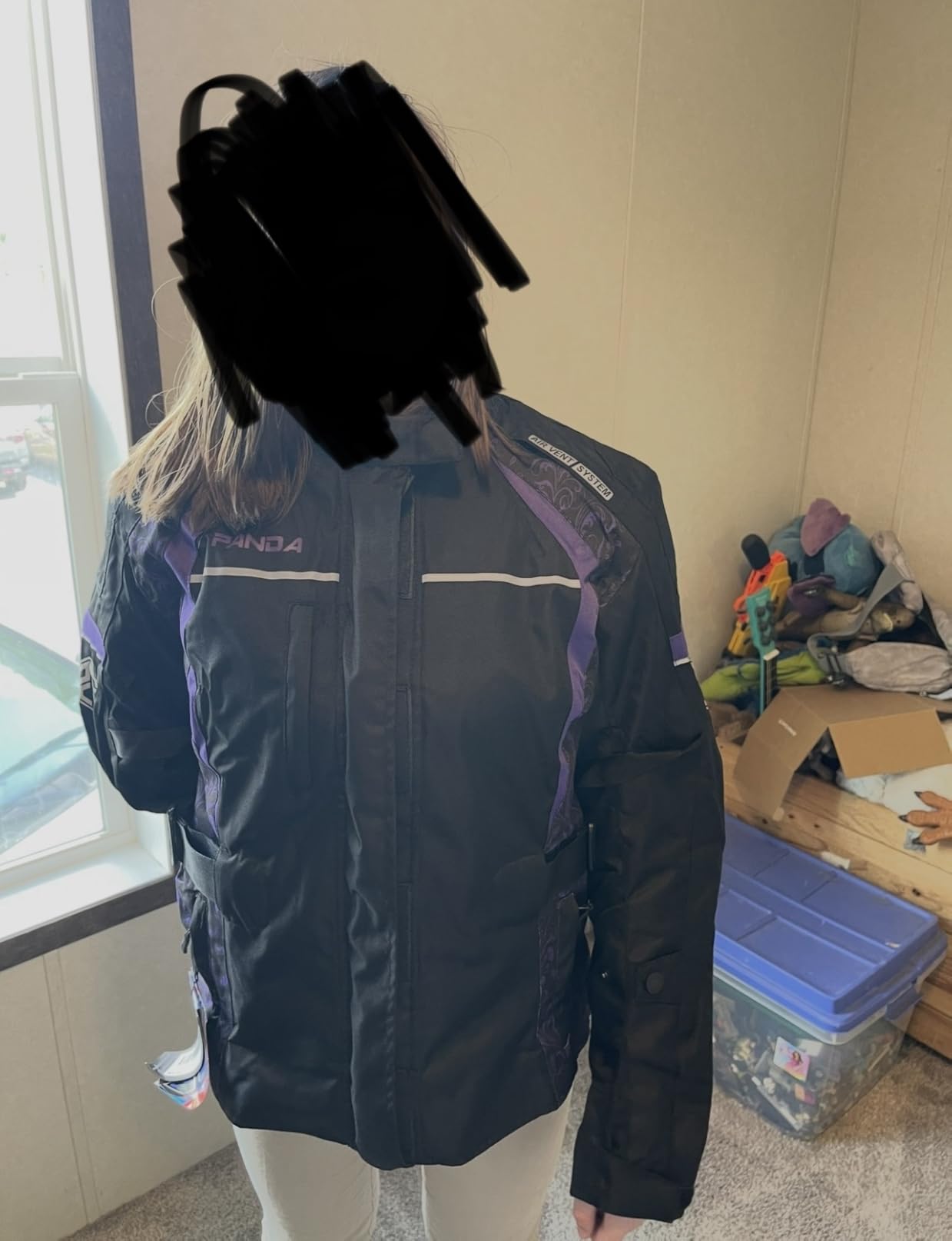 Armored Women's Motorcycle Riding Jackets Breathable Windproof Touring Adventure Enduro Dual Sports Jackets customer photo 2