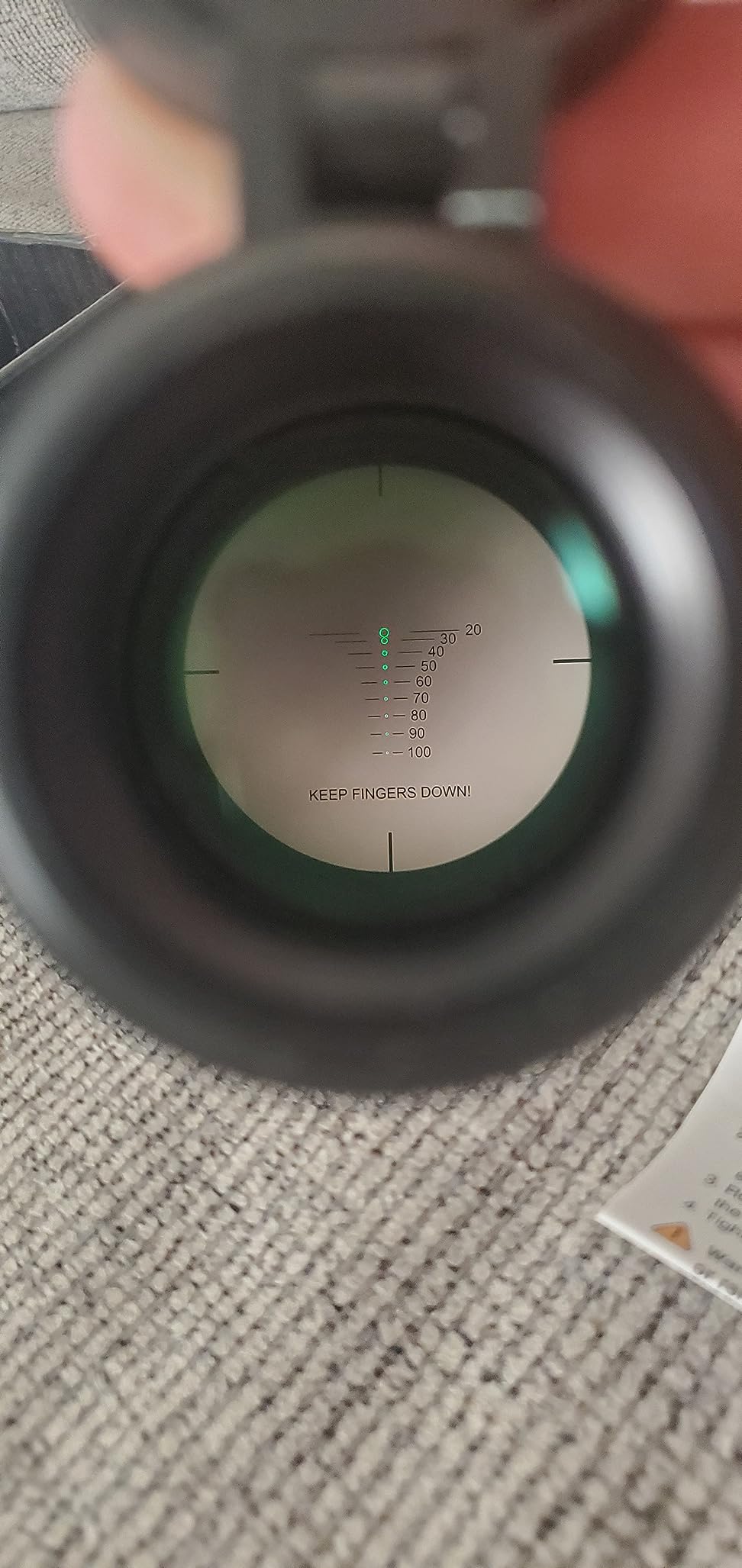 CVLIFE 1.5-5x32 Crossbow Scope, 20-100 Yards Etched Glass Ballistic Reticle, Red Green Illuminated Crossbow Scope for Hunting with 20mm Scope Rings customer photo 2