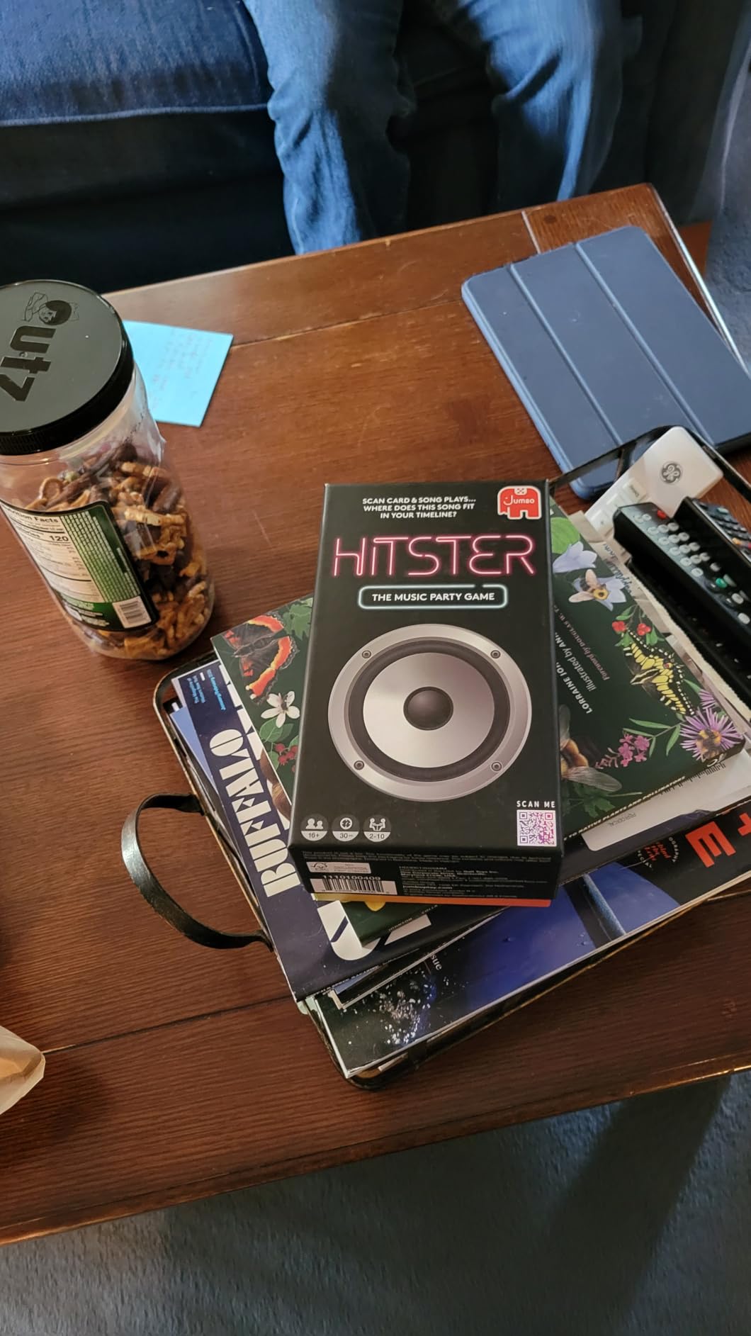 Jumbo Hitster - The Music Fun Party Quiz Card Game, 2-10 Players - 300 Plus Iconic Music Hits - Great for Adult and Family Game Night customer photo 2