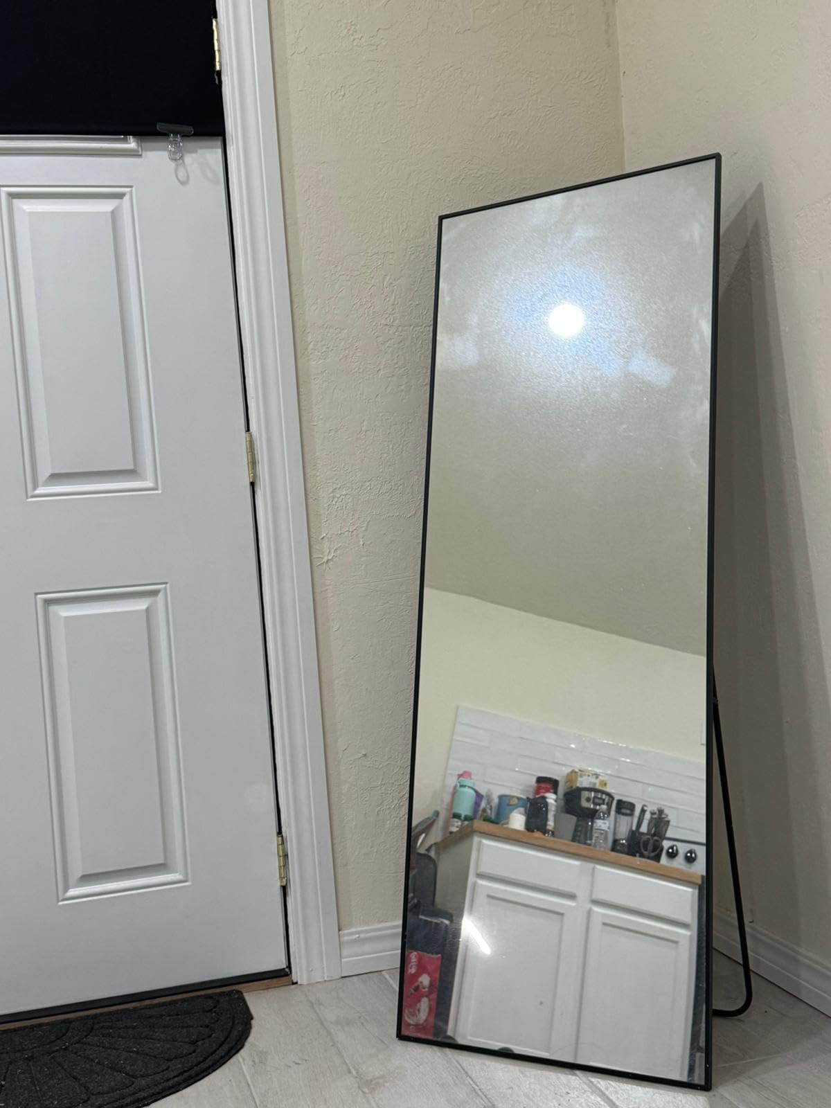 BEAUTYPEAK Full Length Mirror with Stand, 56