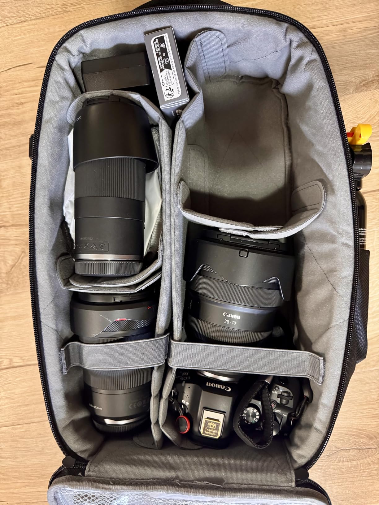 K&F CONCEPT Camera Backpack,Hardshell Photography DSLR Camera Bag customer photo 2