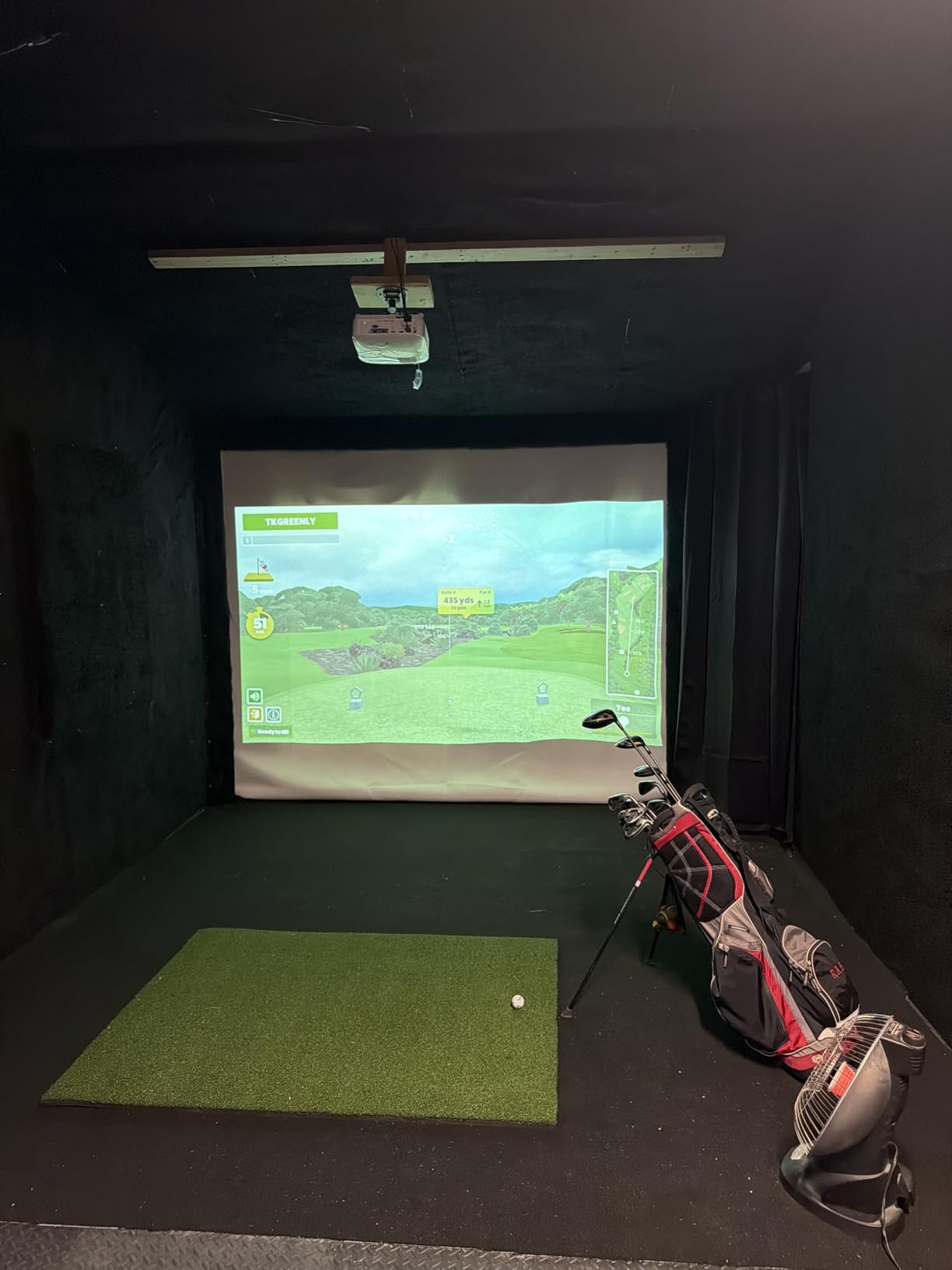 Bltend Golf Mat 36mm: 5x4ft/6x4ft Golf Hitting Mat Practice Outdoor Indoor customer photo 1