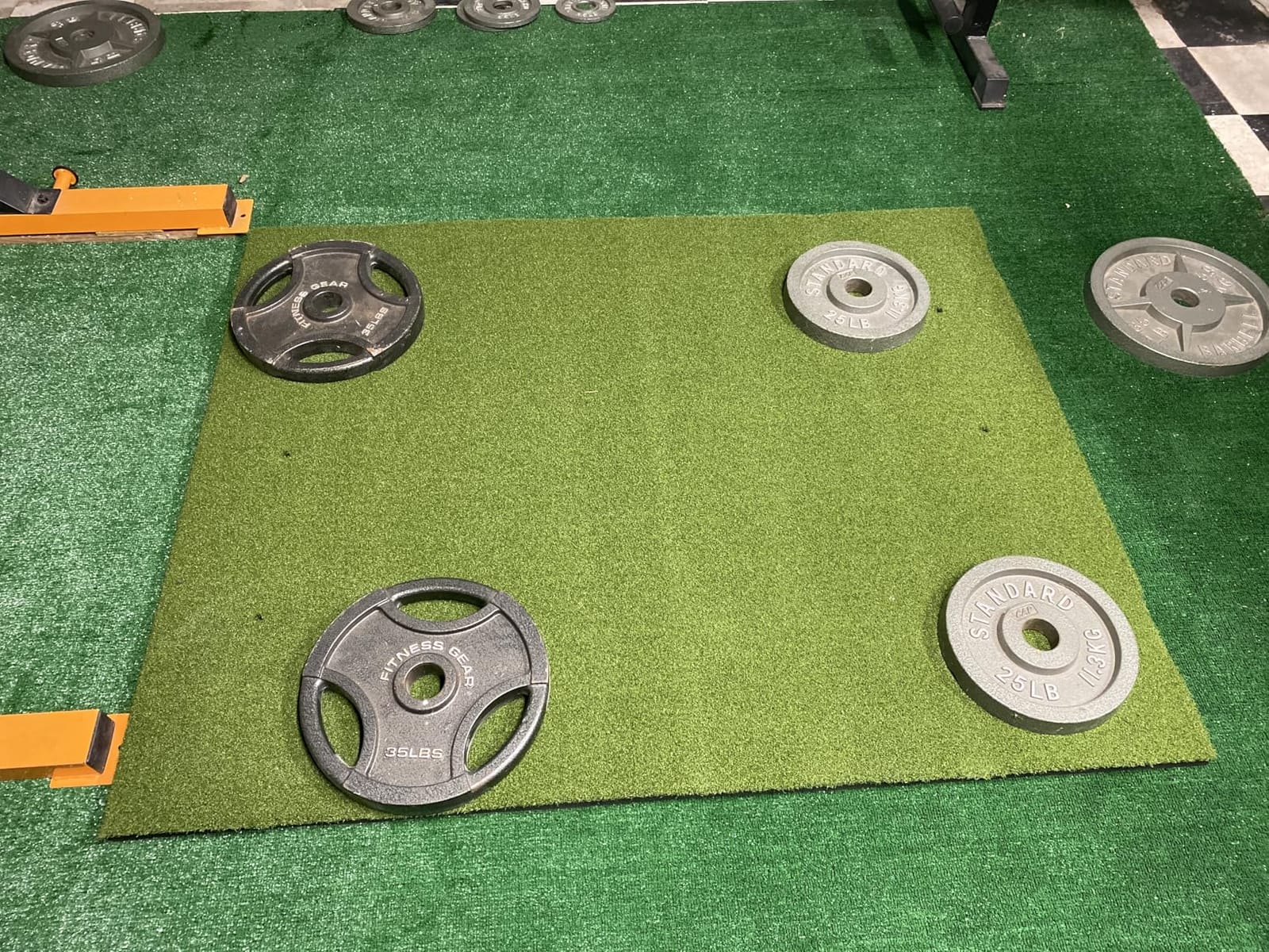 Bltend Golf Mat 36mm: 5x4ft/6x4ft Golf Hitting Mat Practice Outdoor Indoor customer photo 2