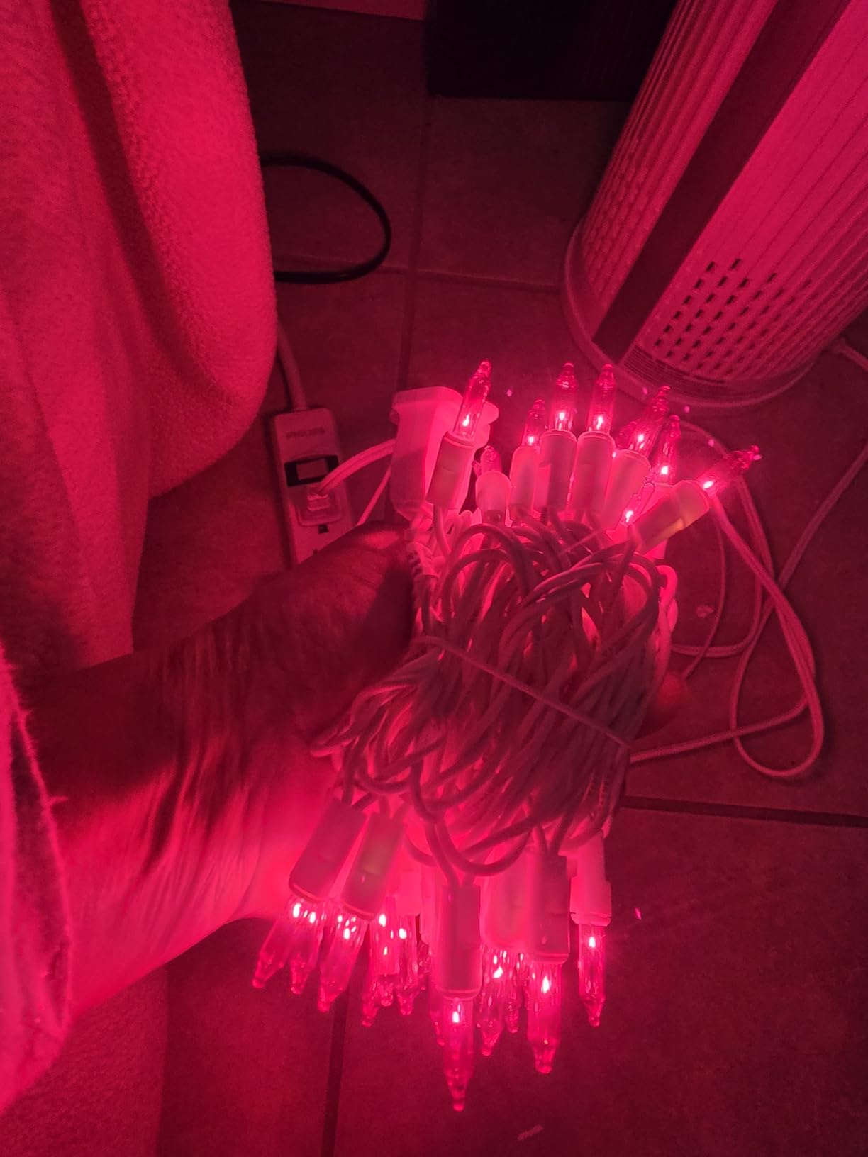 Brightown Clear Christmas String Lights 50 Count 10 Feet Incandescent Bulb customer photo 2