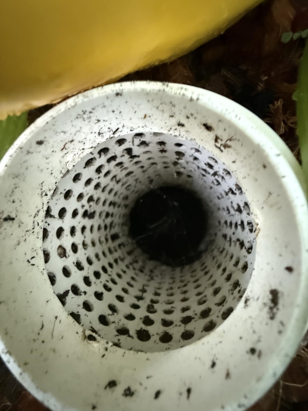Underground Worm Farm, Garden Mini vermicomposting bin for use in Outdoor Gardening from Kitchen Food Waste, with Holes and lid, White (10.2x4.3x4.3IN) customer photo 1