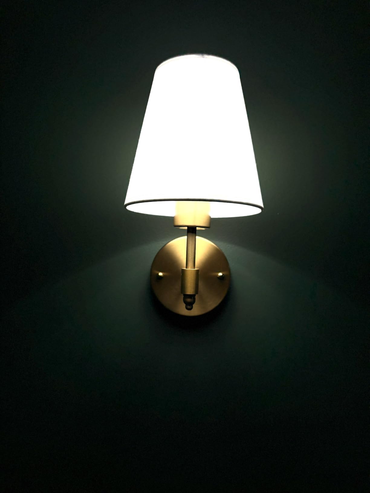 Nekhung Battery Operated Wall Sconce, Peel and Stick Sconces Set of 2 | Wireless Adhesive Stick On Wall Sconce, 10000mAh Rechargeable RGB Bulb with Remote, No Drill Wall Light for Bedroom Decor customer photo 1