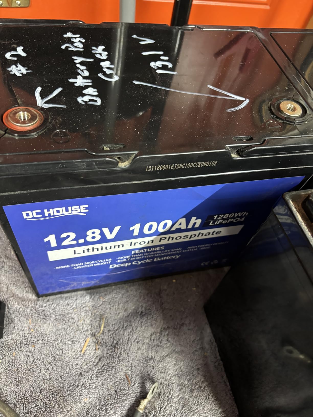 DC HOUSE 12V 100Ah Bluetooth LiFePO4 Trolling Motor Lithium Battery customer photo 1