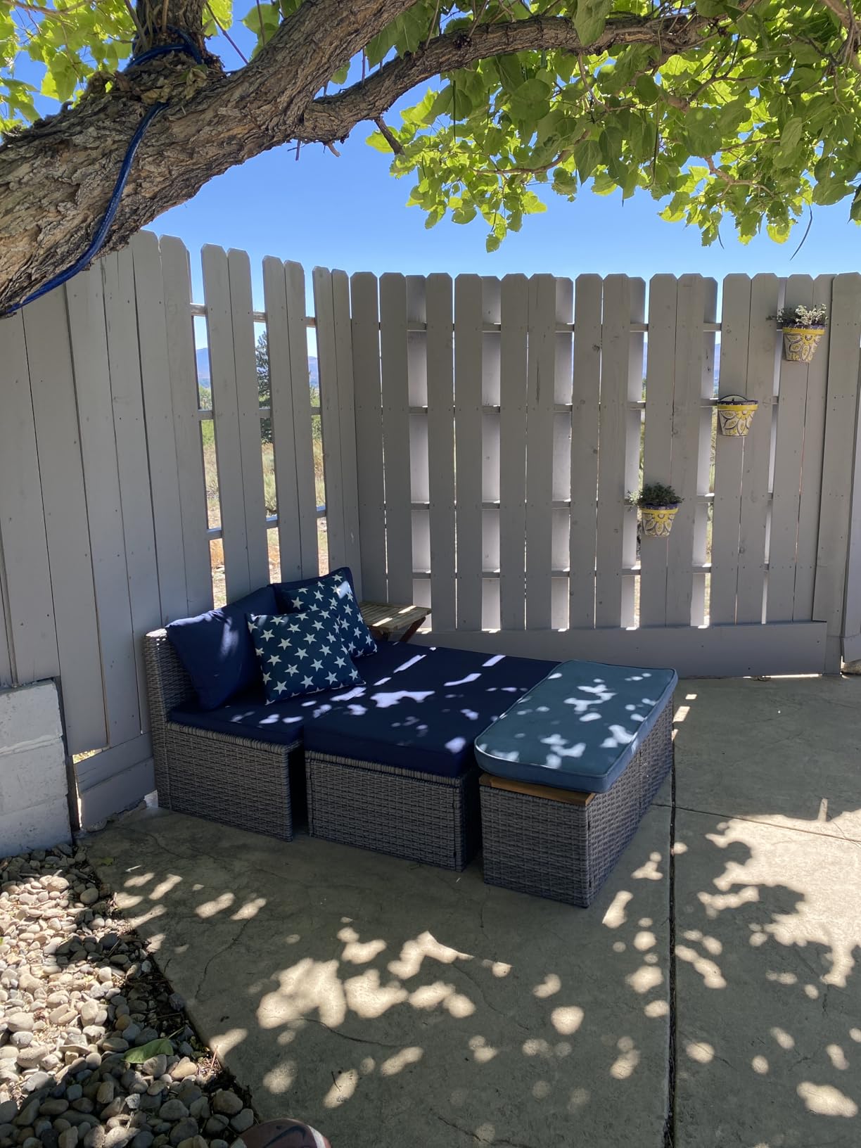 Devoko Patio Day Bed Outdoor Daybed Set,Rattan Lounge Bed customer photo 1