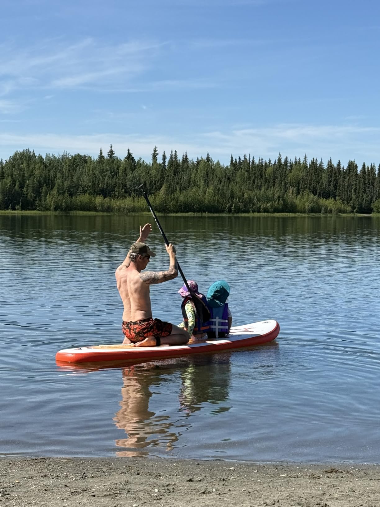 FunWater Inflatable Stand Up Paddle Board with Beginners SUP Accessories customer photo 1