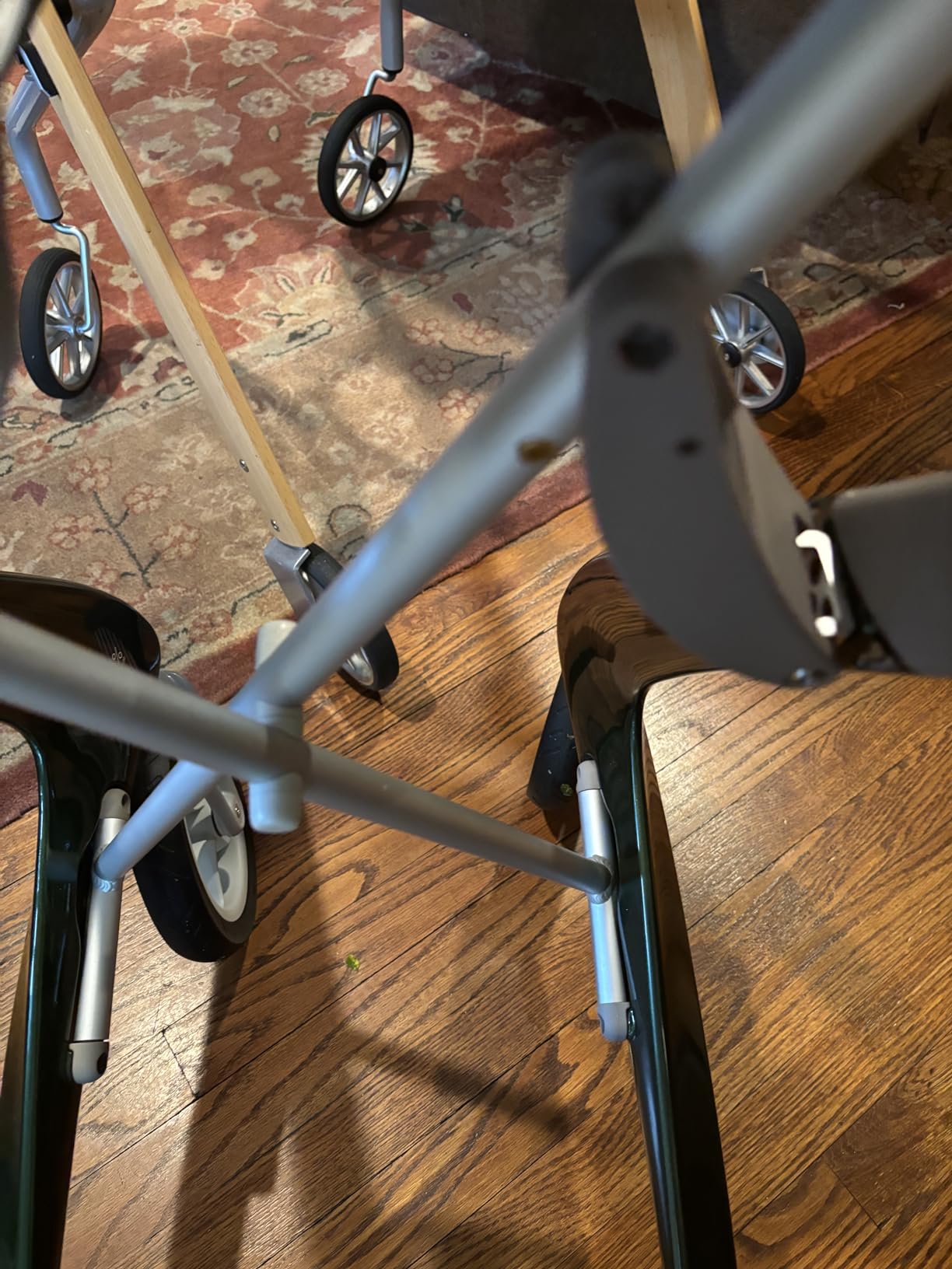 byACRE Carbon Ultralight Rollator Walker, 10.6 lbs, Champagne Gold, Regular customer photo 1