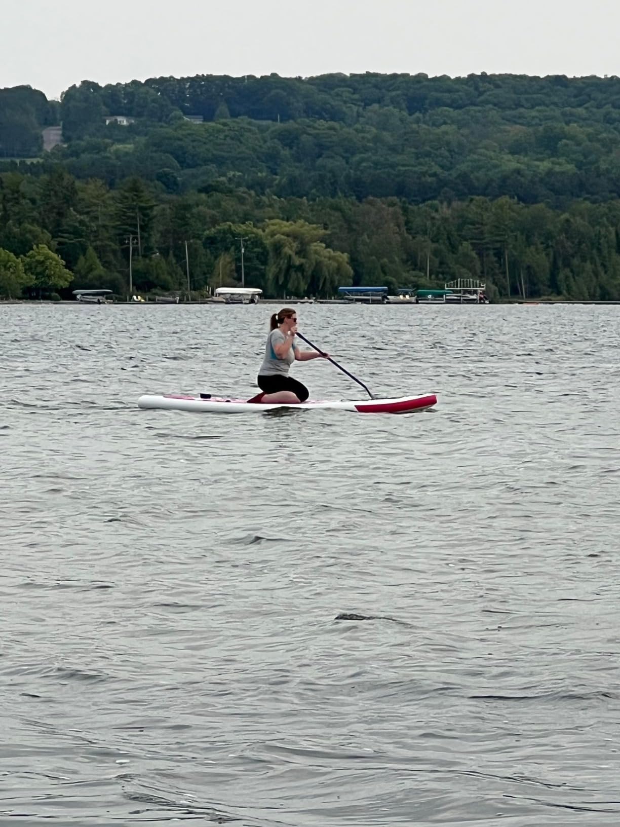 FunWater Inflatable Stand Up Paddle Board with Beginners SUP Accessories | 10'6'' SUP,Anti-Slip EVA Deck,Versatile Yoga/Big Fin Inflatable Paddle Boards for Adults & Youth of All Skill Levels customer photo 2