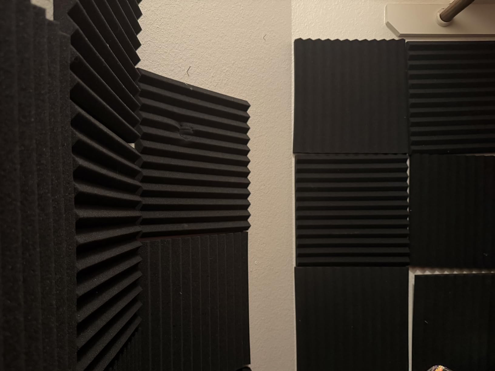 54 Pack Acoustic Foam Wall Panels, 12 x 12 x 1 in customer photo 1