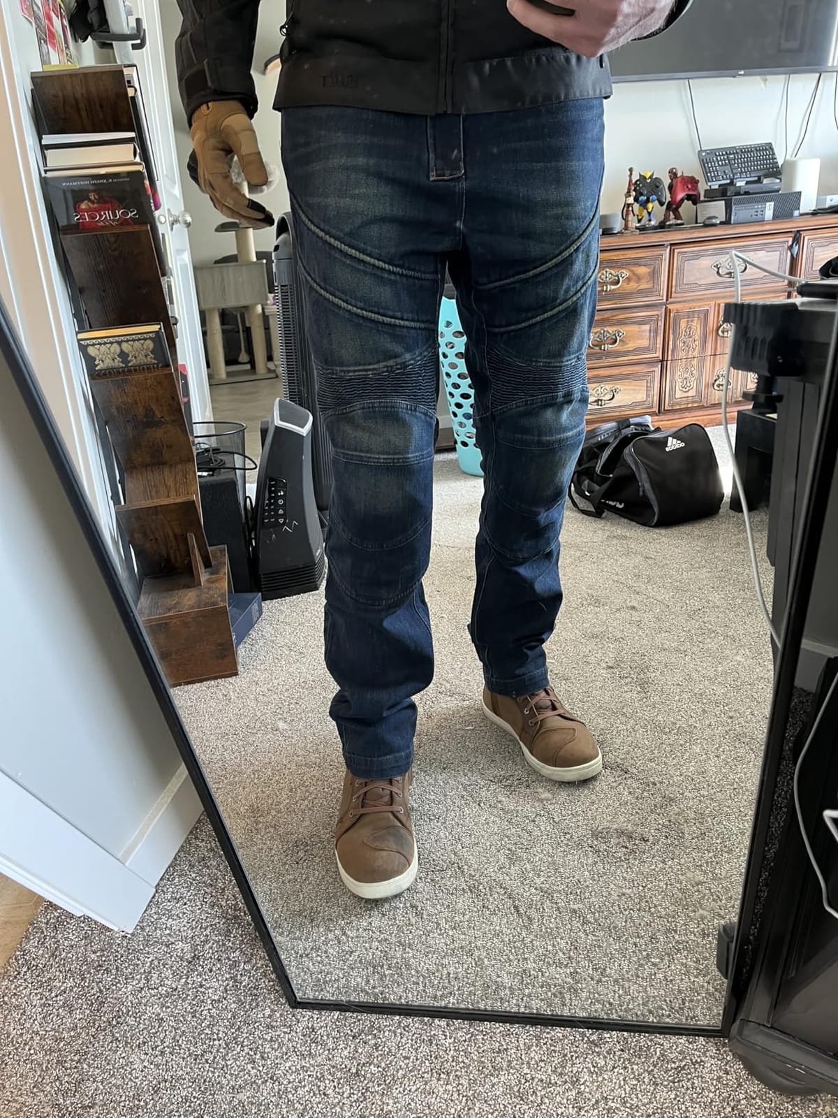 ILM CE 2 Armored Motorcycle Riding Pants Dirt Dike Jeans Men Women BJN01 customer photo 2