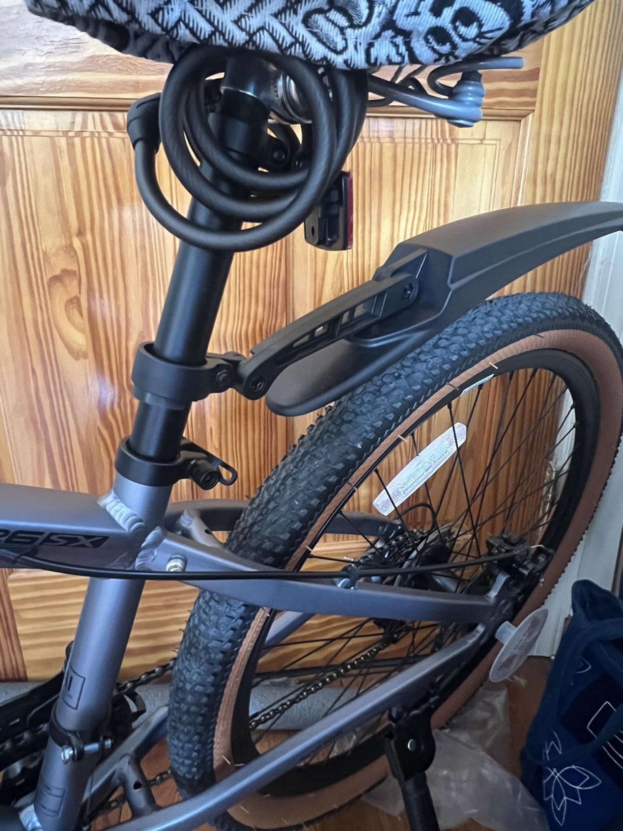 SPATIAL Mountain Bike, 24/26/27.5 Inch Outdoor Cycling Bike, 8/21 Speed Lightweight Aluminum Frame | Dual Disc Brakes, Adjustable Ergonomic Seat for Adult Teens customer photo 2