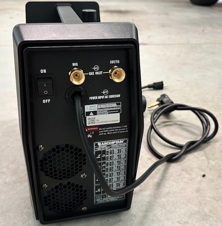 ARCCAPTAIN MIG205MP MIG Welder with Plasma Cutter, 9 IN 1 Welding Machine customer photo 1