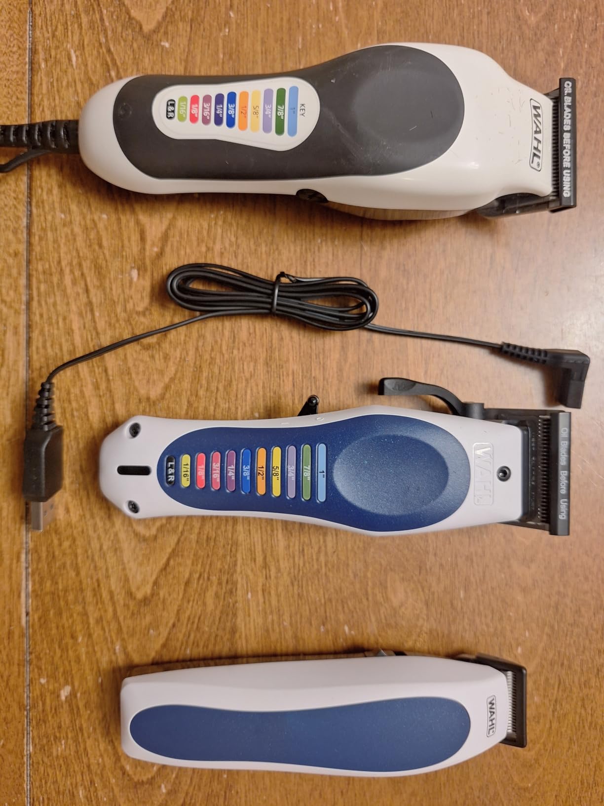 Wahl Lithium-Ion Color Pro Cordless Hair Clipper & Trimmer Haircutting Kit | Cordless Color Coded Hair Clipper & Touch-Up Battery Hair Trimmer For Beard And Neckline Grooming At Home - Model 3026594 customer photo 2
