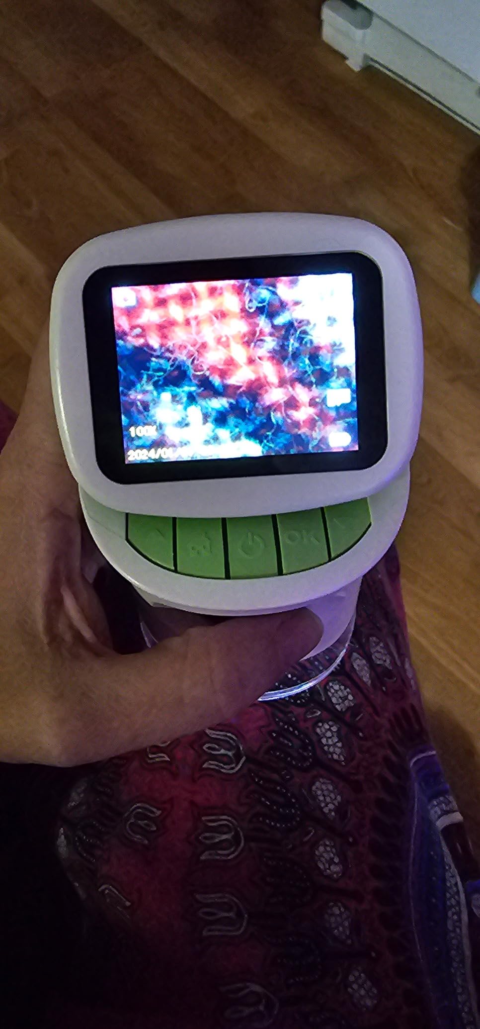 Kids Digital Microscope with Detachable Stand: STEM Science Kit Gift Toys customer photo 2