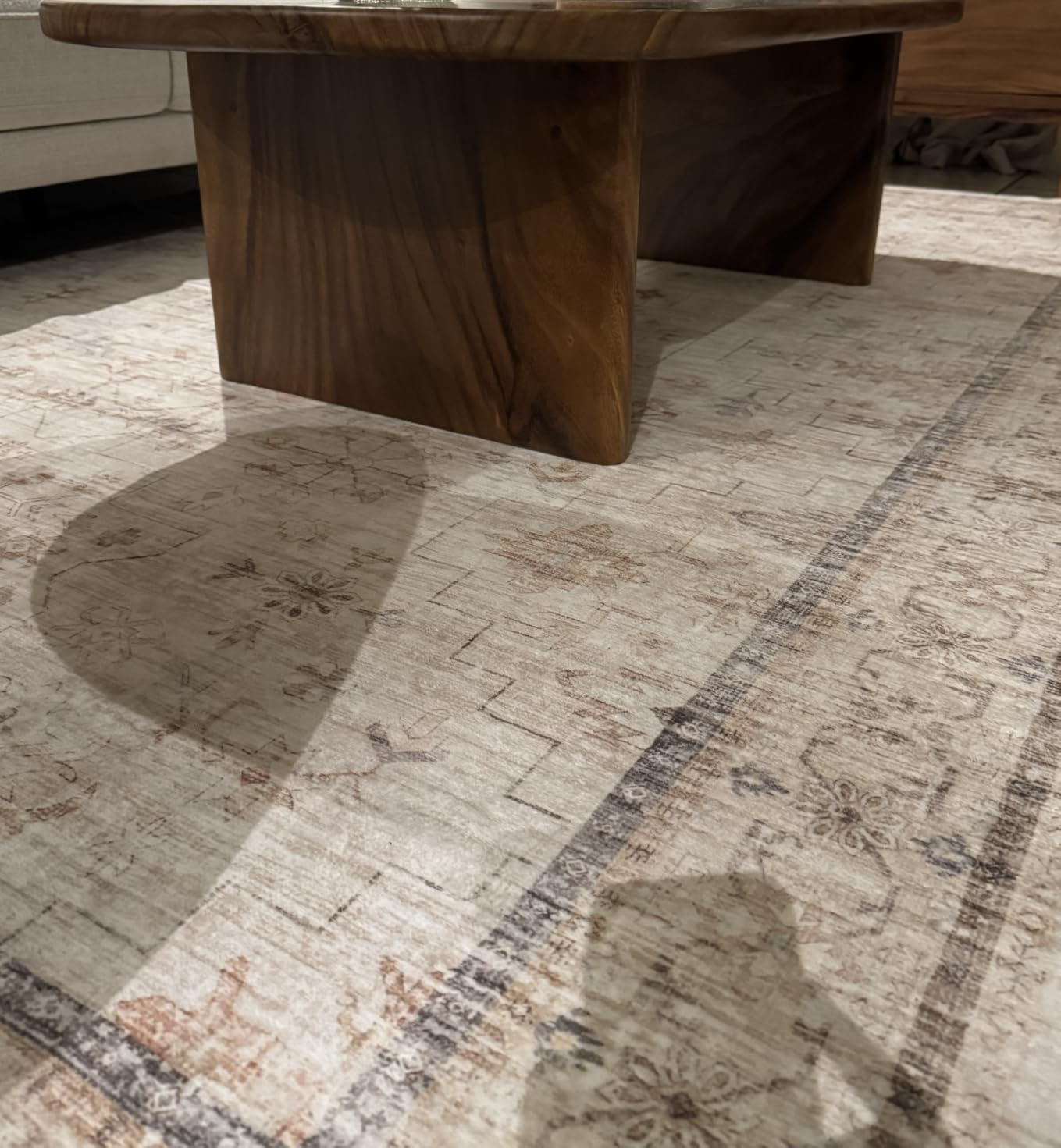 Dark Washable Long Runners for Hallways, 2'6