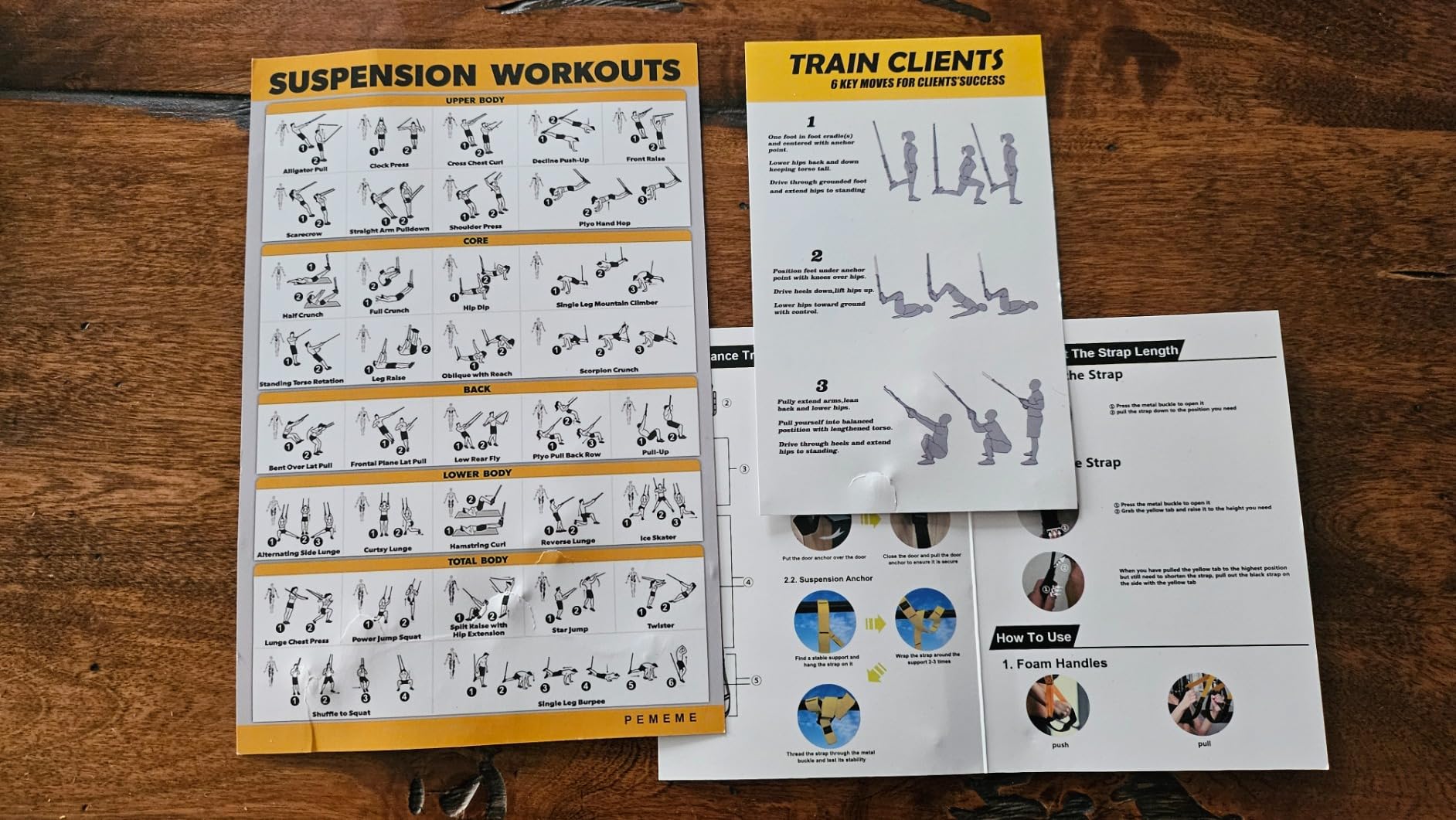 Home Resistance Training Kit with Adjustable Suspension Straps for Workouts customer photo 2