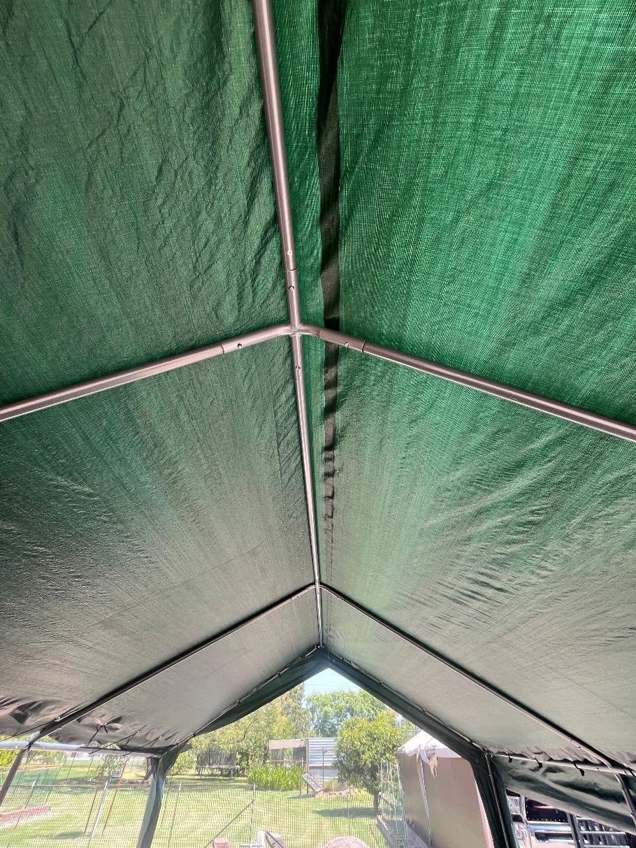 Carport, 10‘ x 20’ Garage Car Canopy w/Removable Sidewall & Doors (Grey) customer photo 2