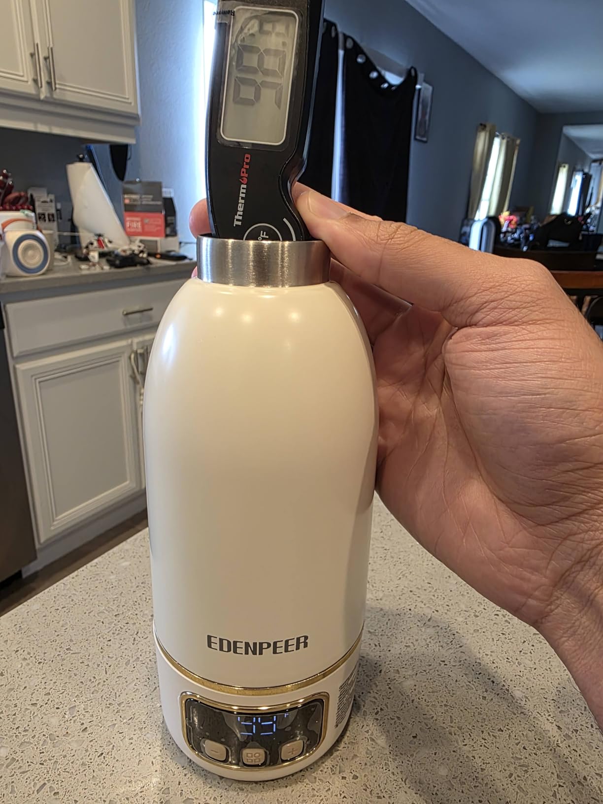 Portable Bottle Warmer for Travel, Heats for Breastmilk & Formula & Water customer photo 2